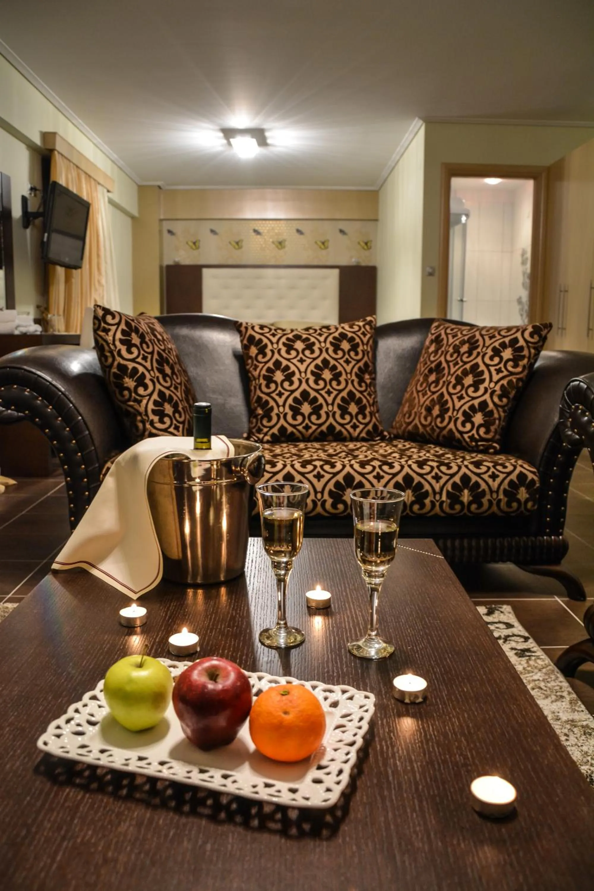 Living room in Thermios Apollon