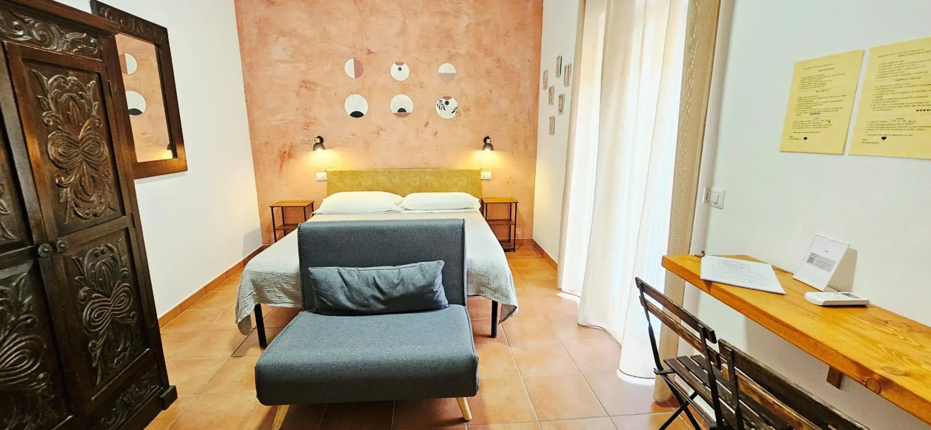 Double Room with Patio in Aba Maya Guesthouse Alghero Double Room with Patio in Aba Maya Guesthouse Alghero