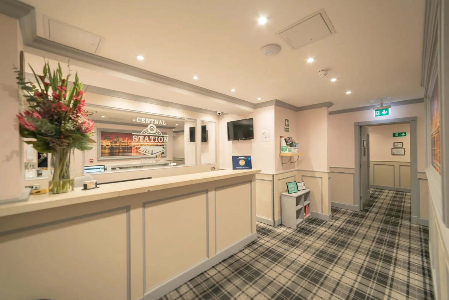 Lobby or reception in Central Station Hotel Liverpool