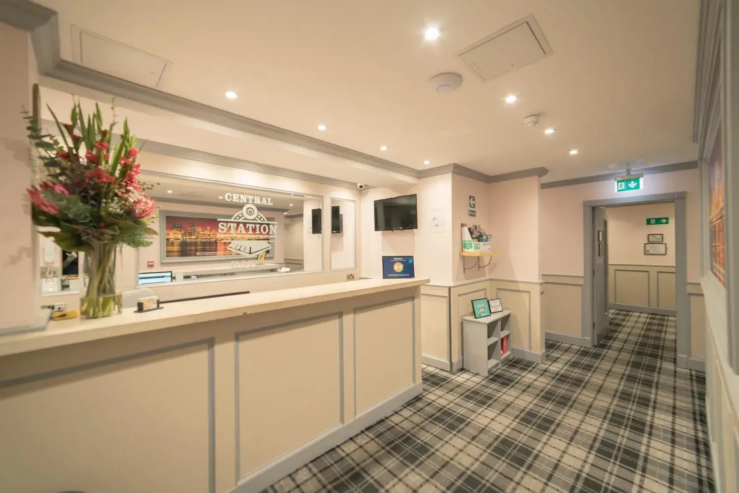Lobby or reception in Central Station Hotel Liverpool Lobby or reception in Central Station Hotel Liverpool