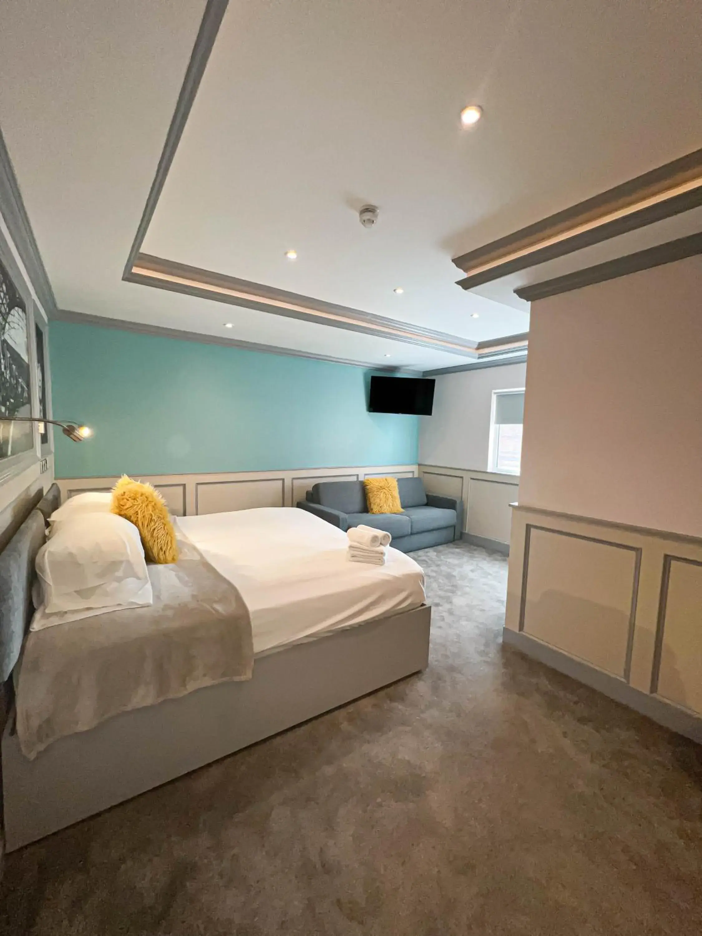 Bed in Central Station Hotel Liverpool Bed in Central Station Hotel Liverpool