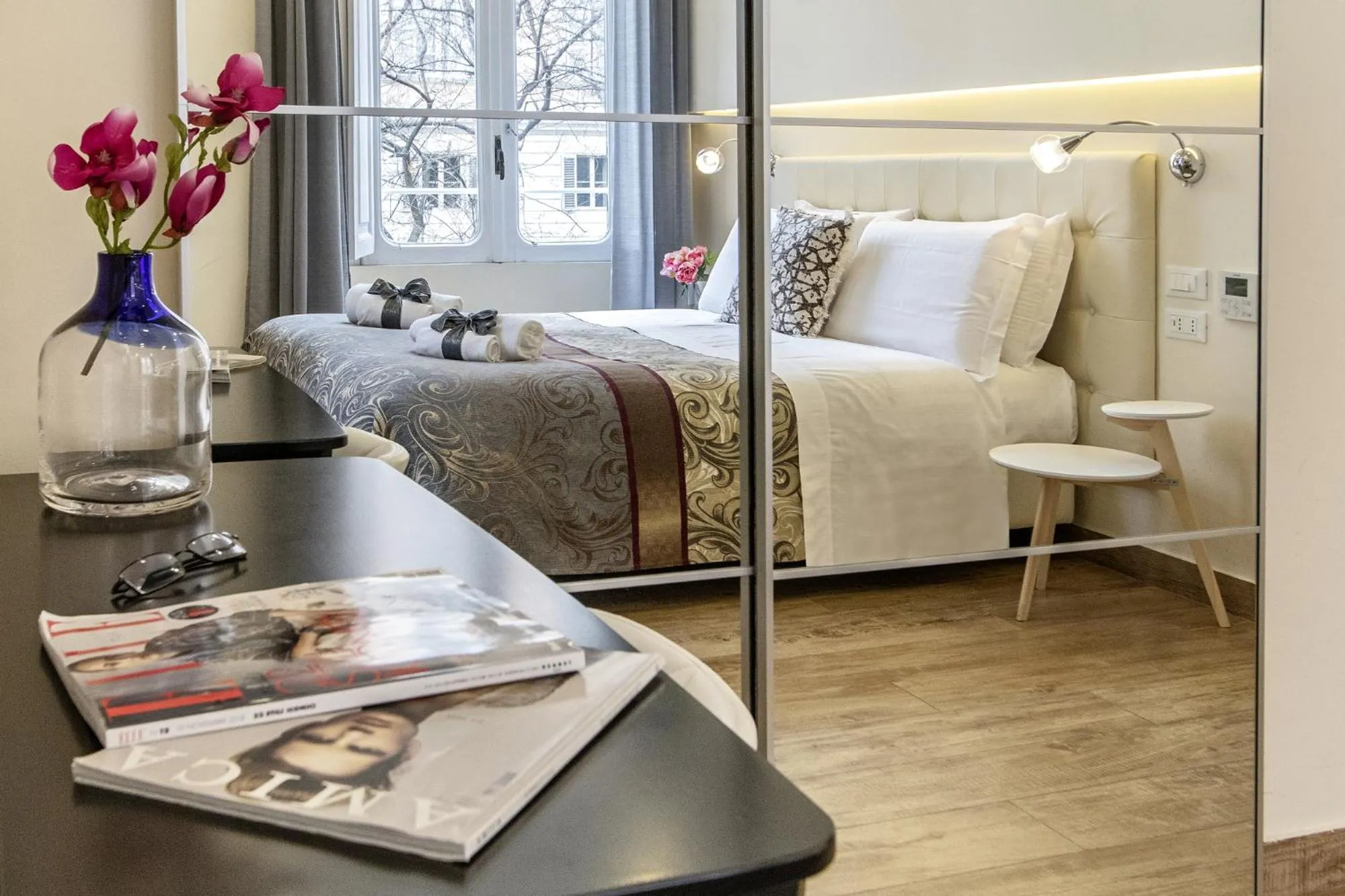 Bedroom, Bed in Quiriti Vatican Relais