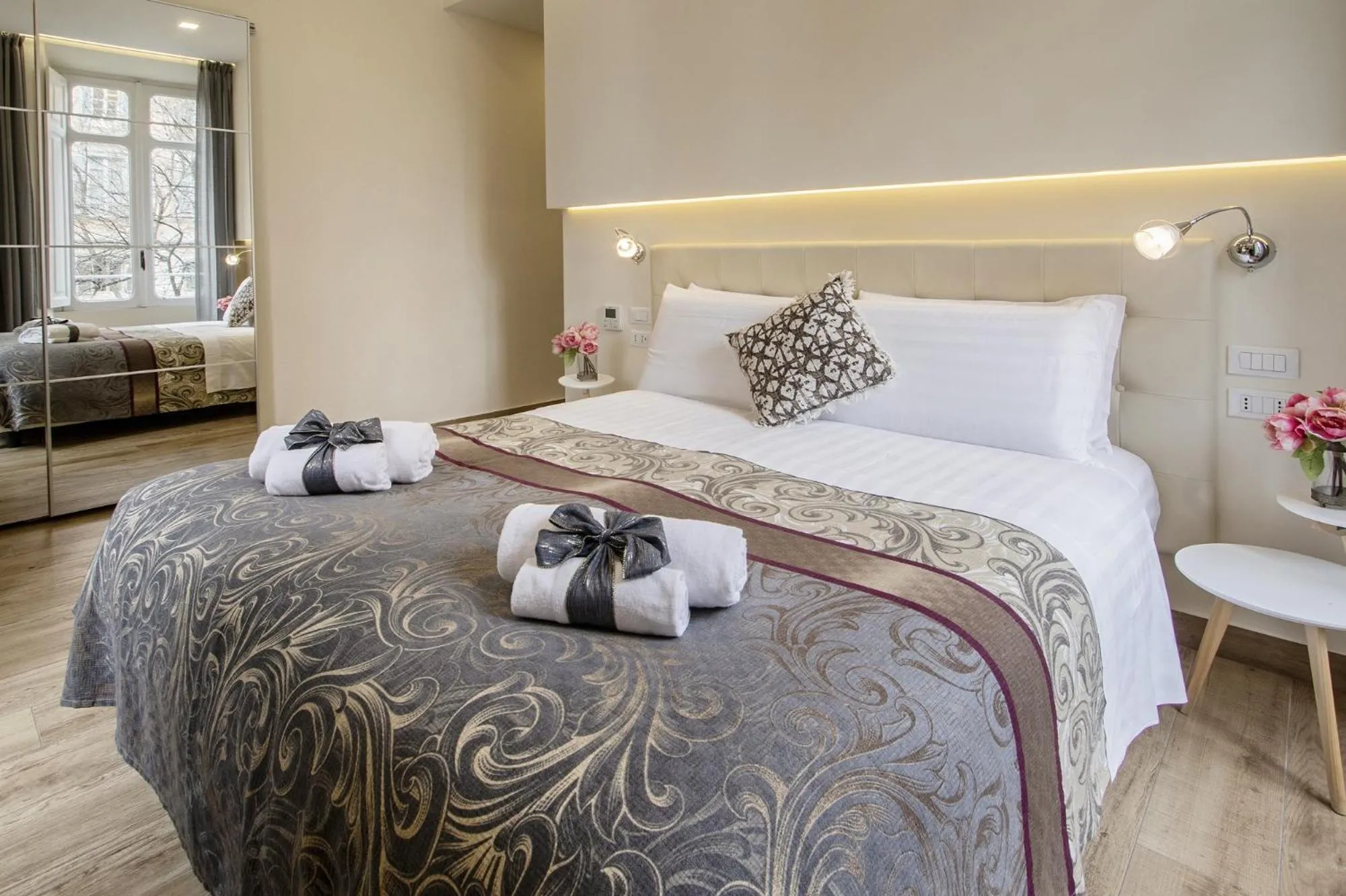 Bedroom, Bed in Quiriti Vatican Relais