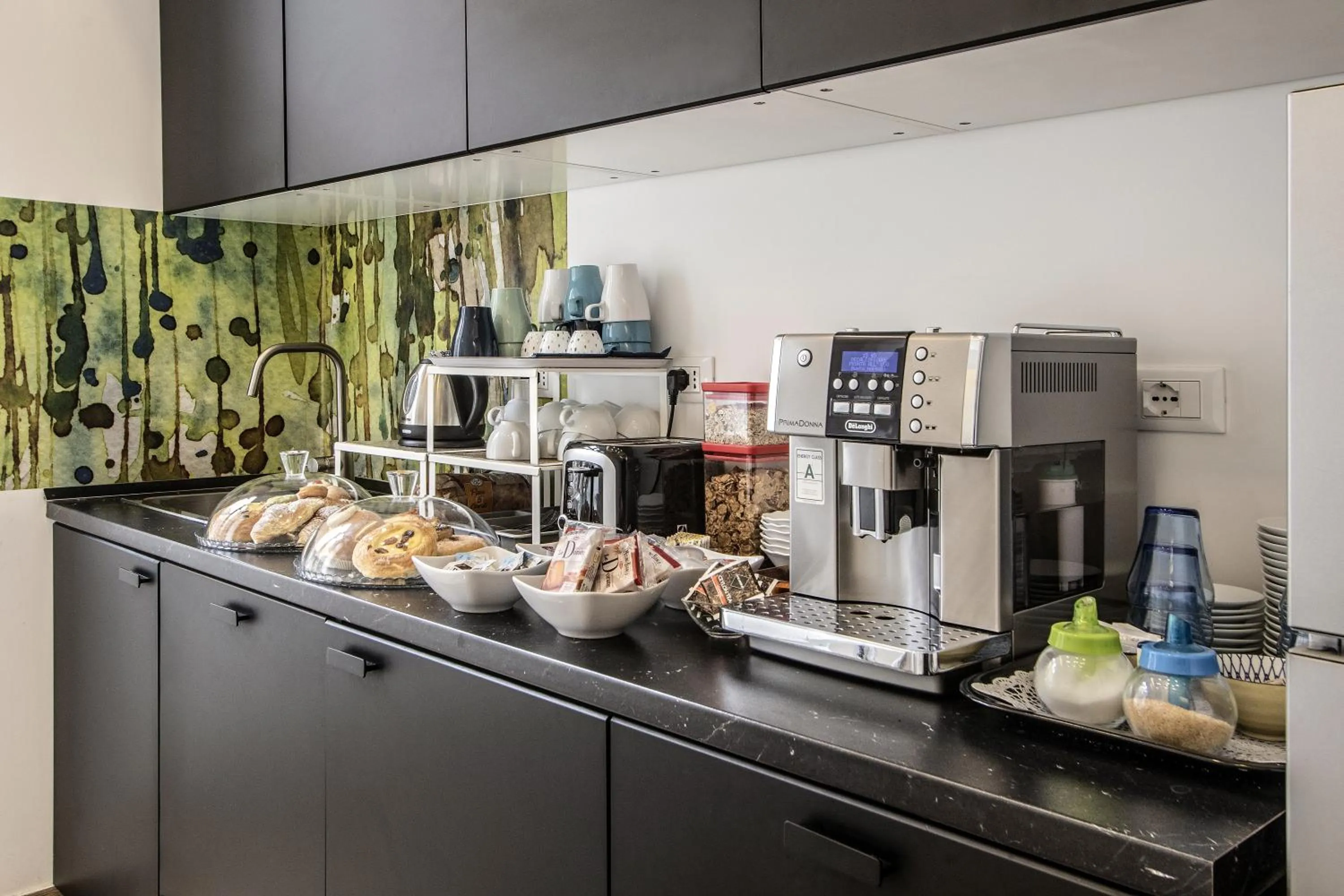 Continental breakfast in Quiriti Vatican Relais