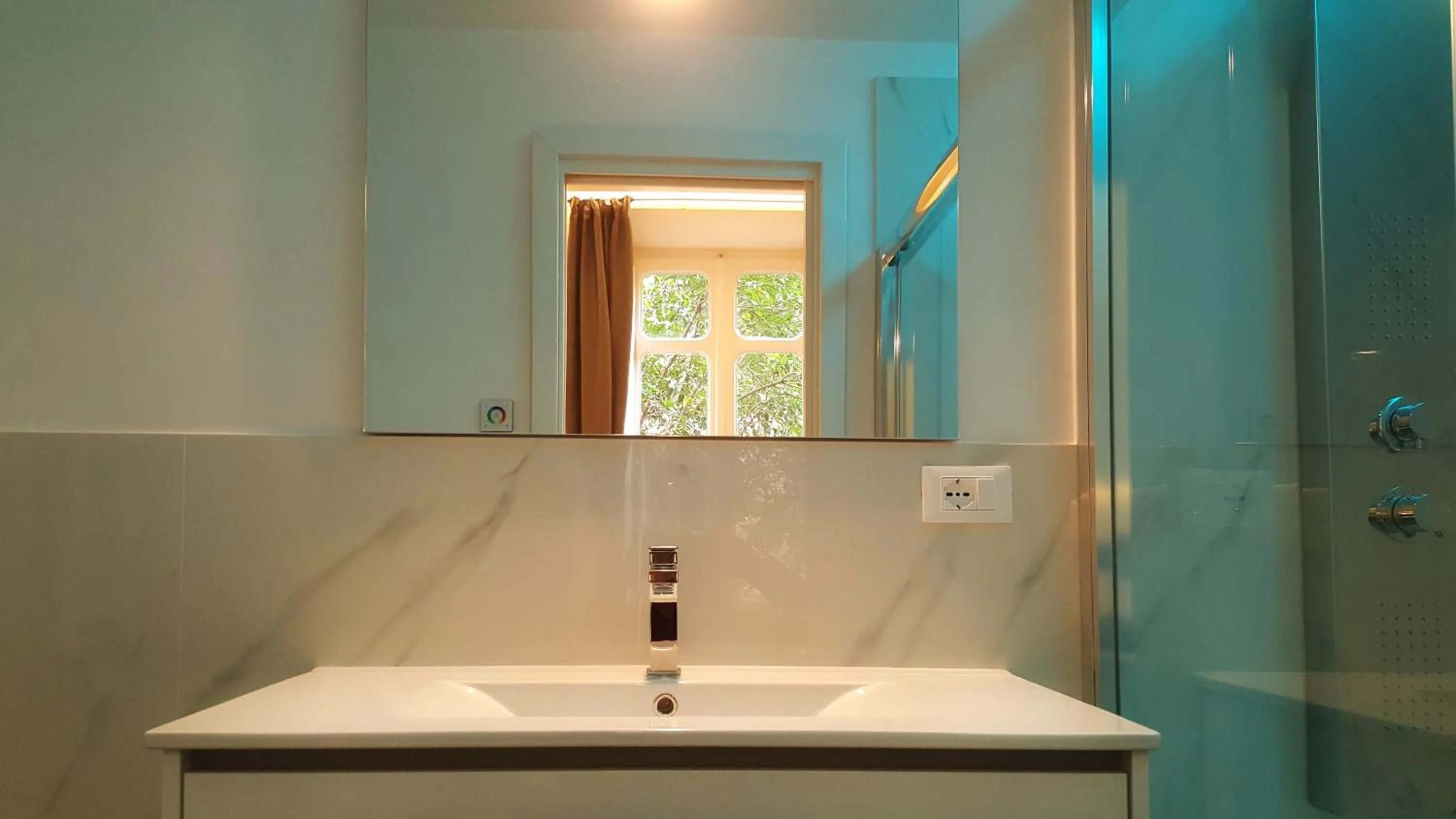 Bathroom in Quiriti Vatican Relais