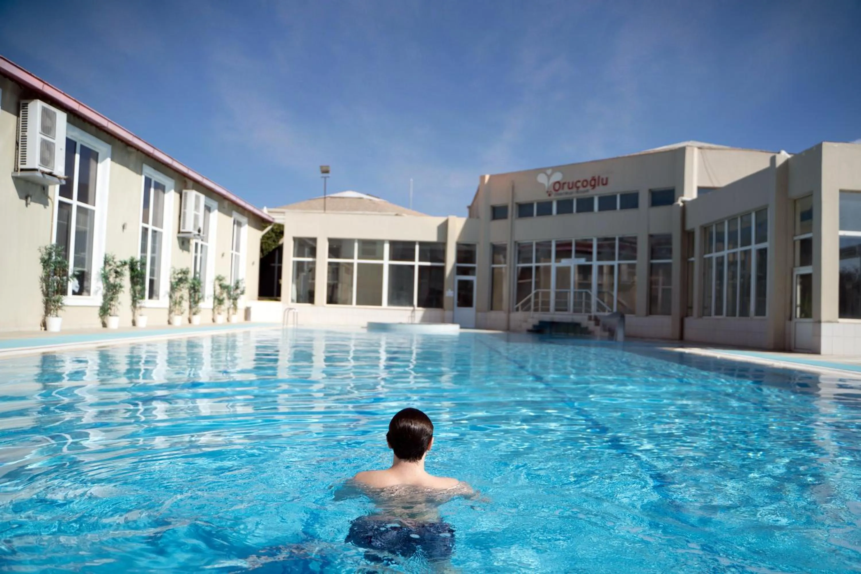 Swimming pool in Afyon Orucoglu Thermal Resort