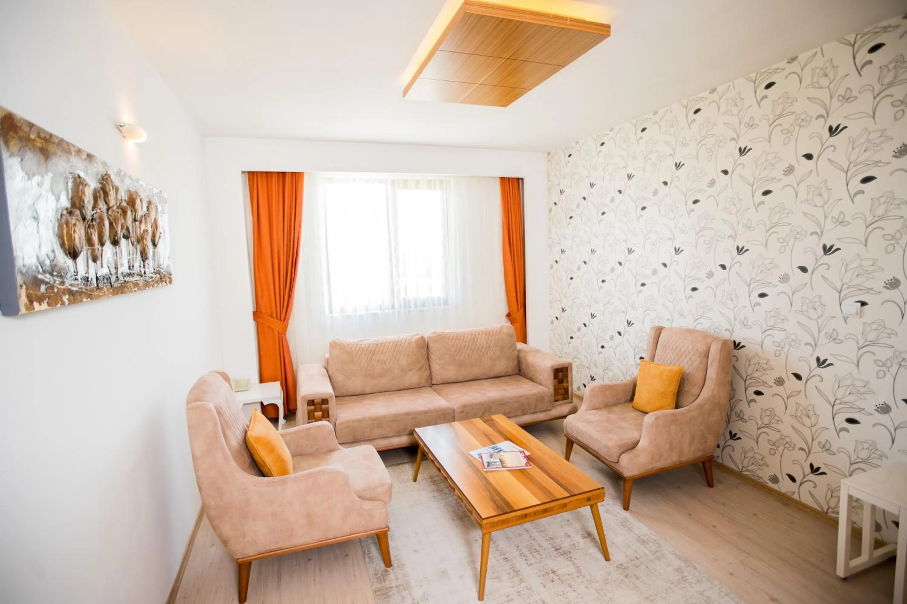 Living room in Afyon Orucoglu Thermal Resort