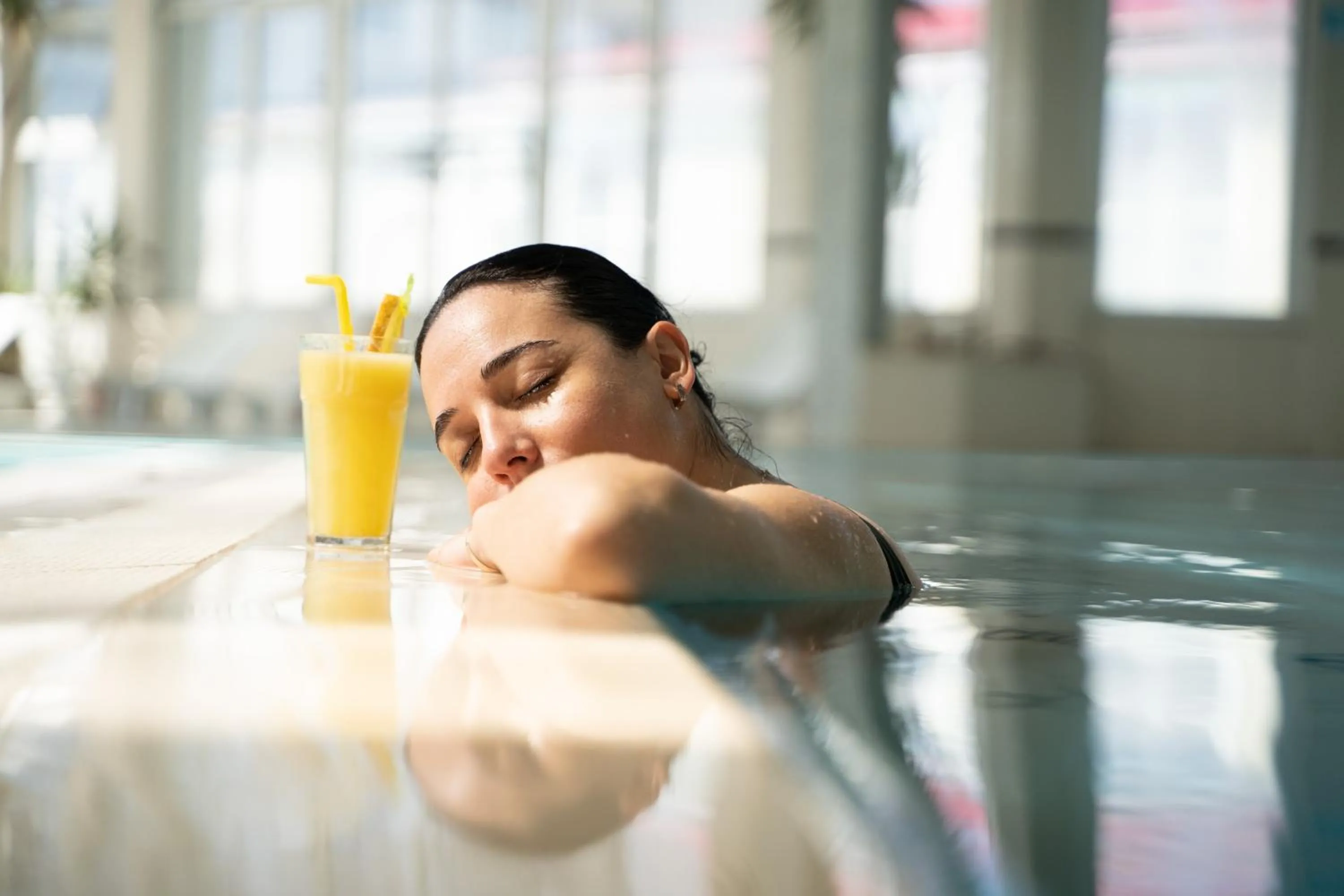 Swimming pool in Afyon Orucoglu Thermal Resort