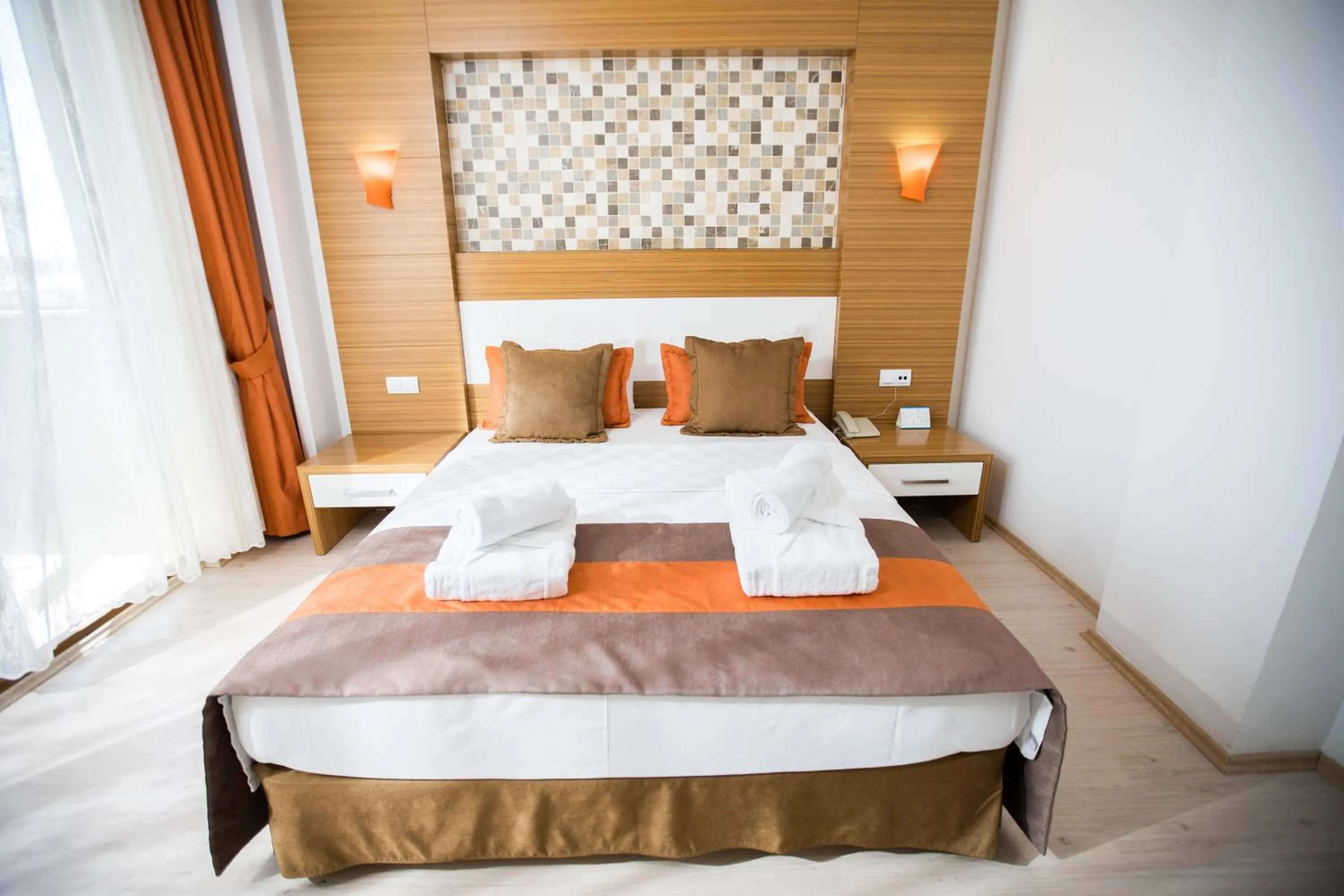Bed in Afyon Orucoglu Thermal Resort
