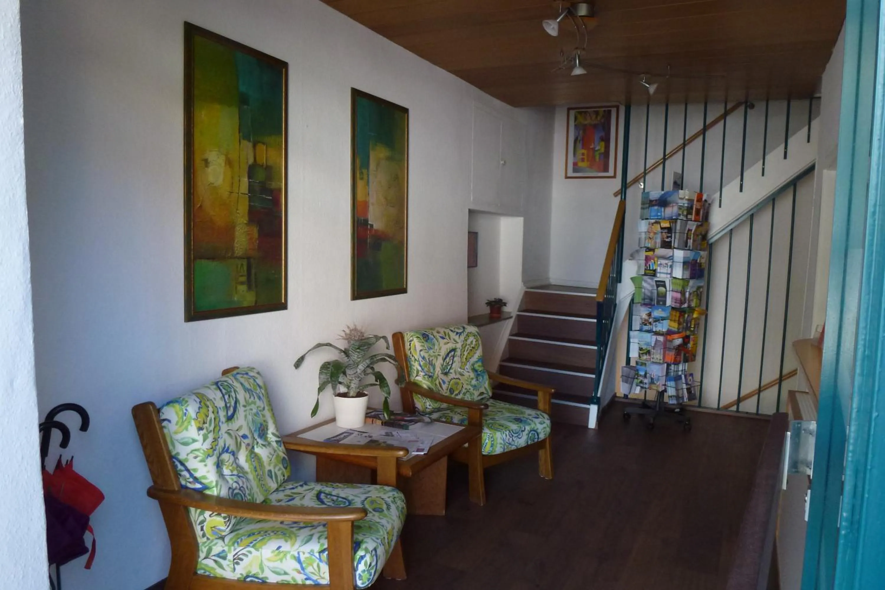 Lobby or reception in Hotel Möve garni