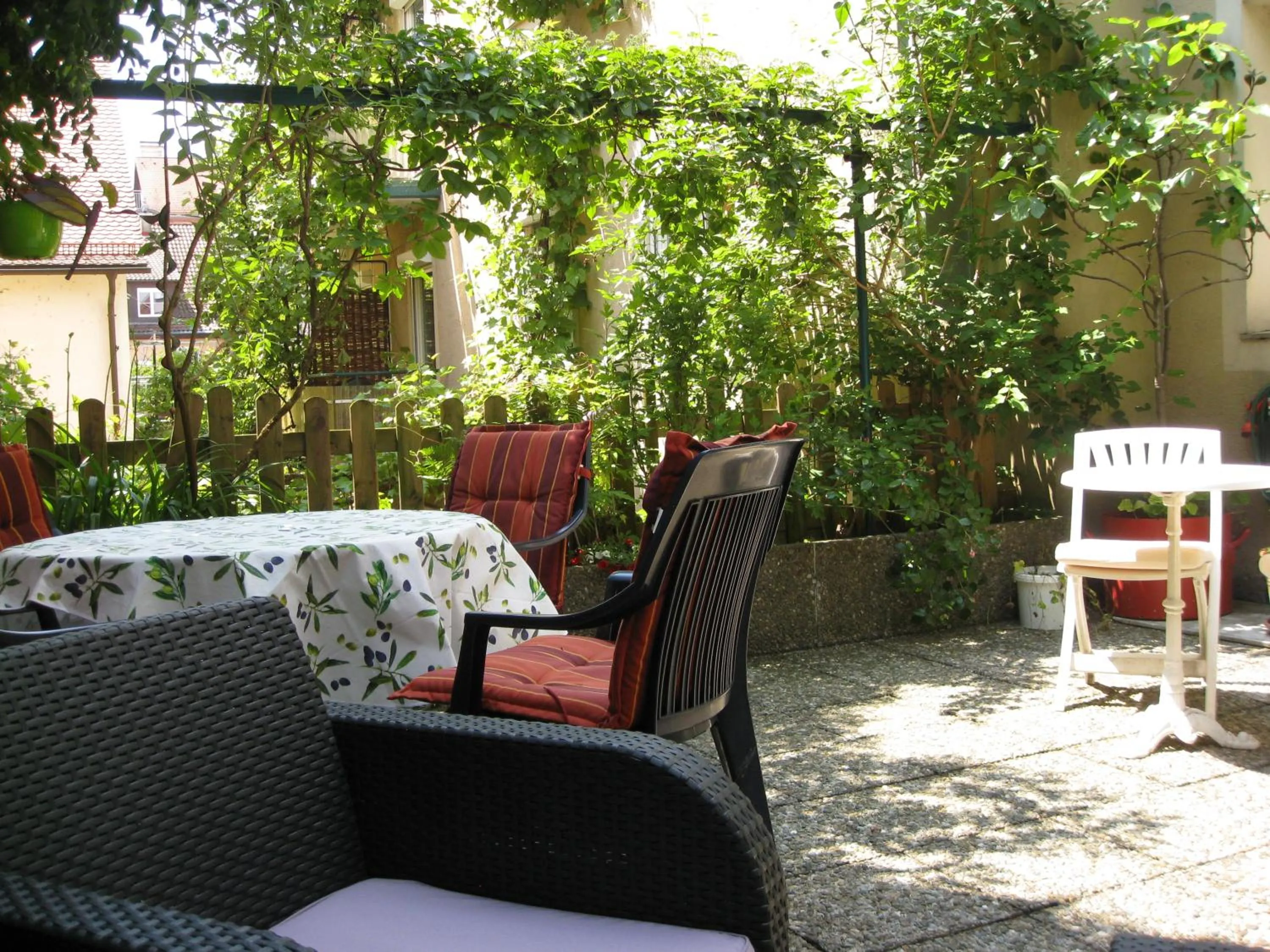 Balcony/Terrace in Hotel Möve garni