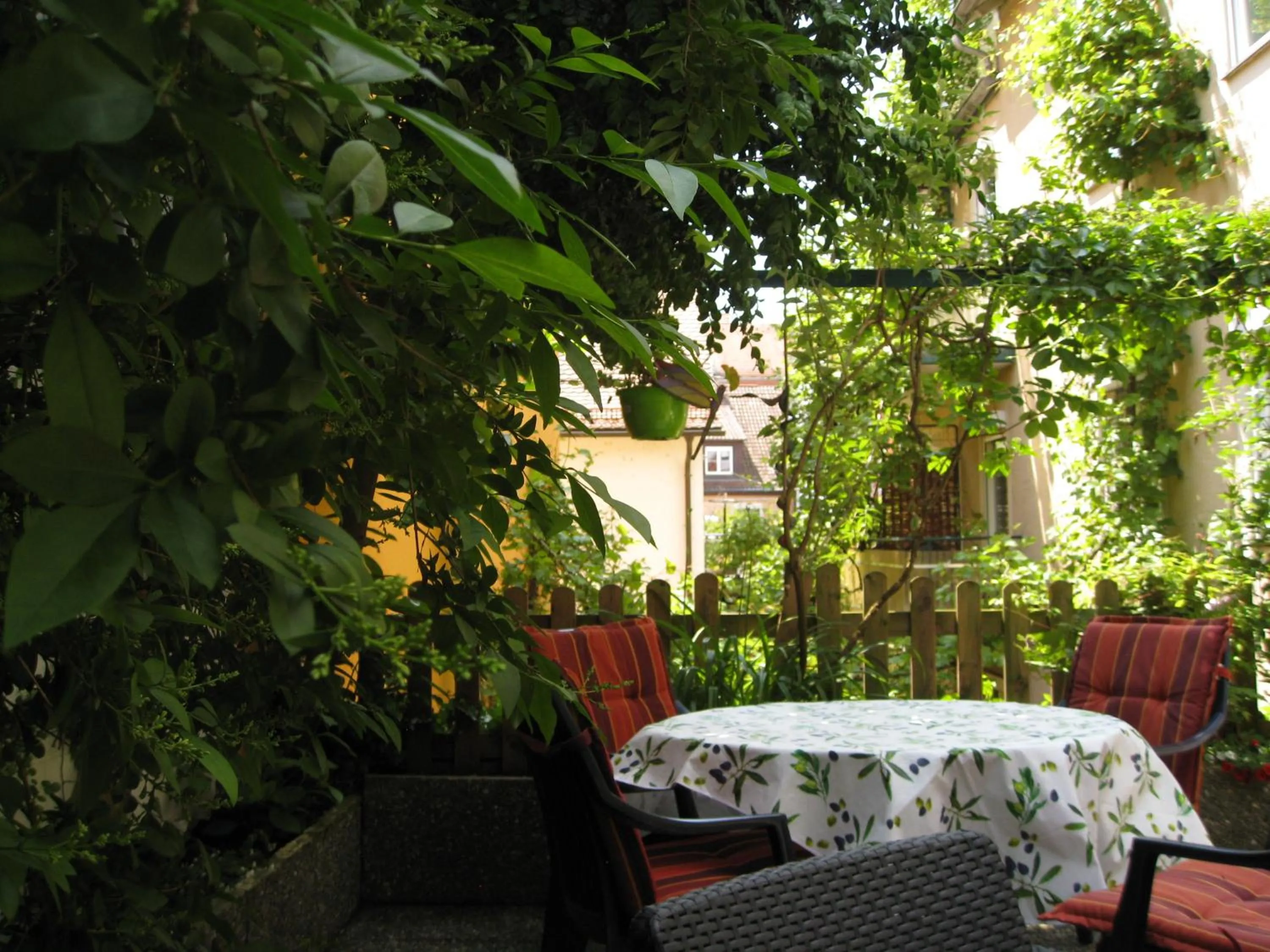 Balcony/Terrace in Hotel Möve garni