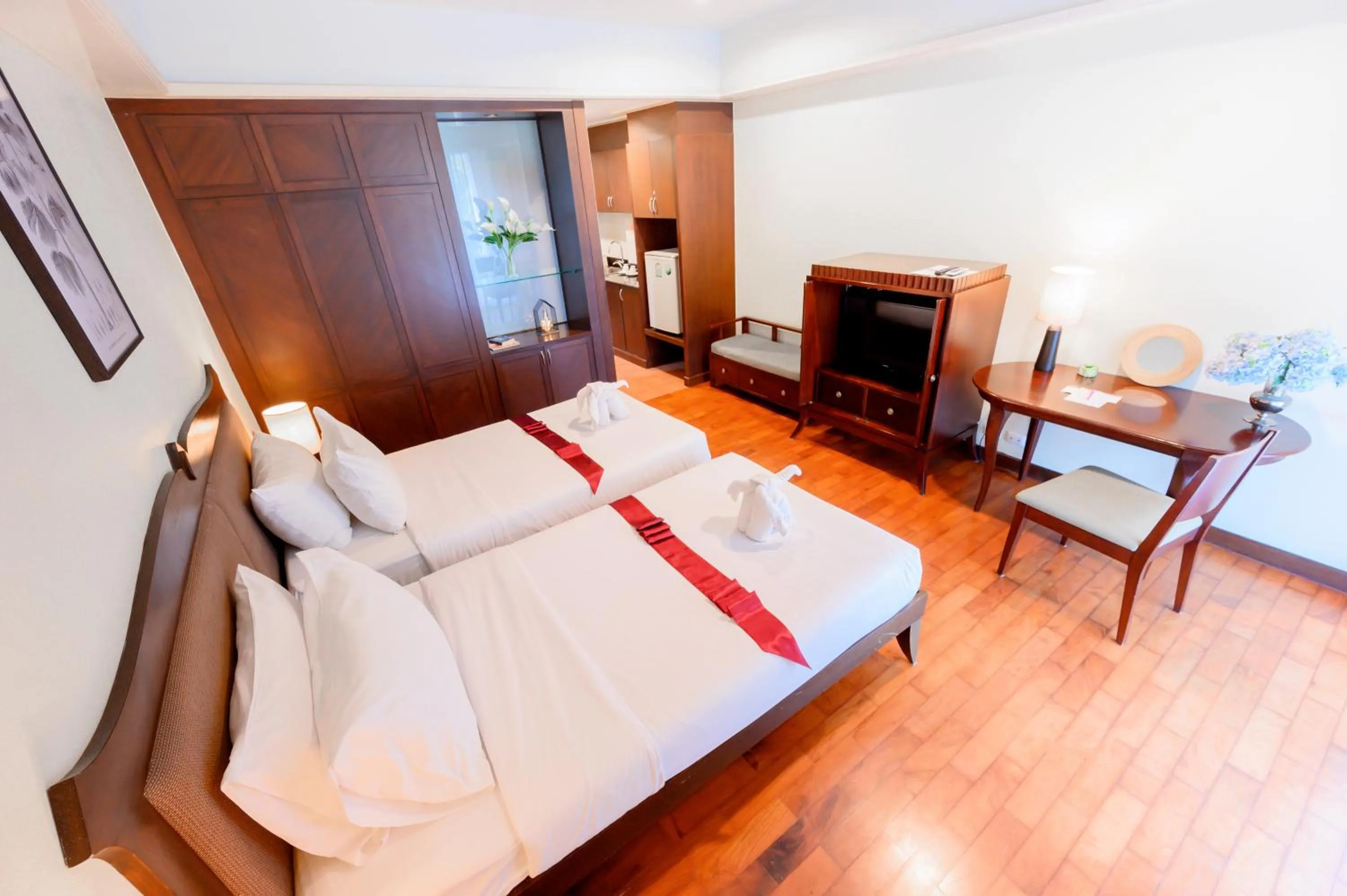 Bed in Le Casa Bangsaen