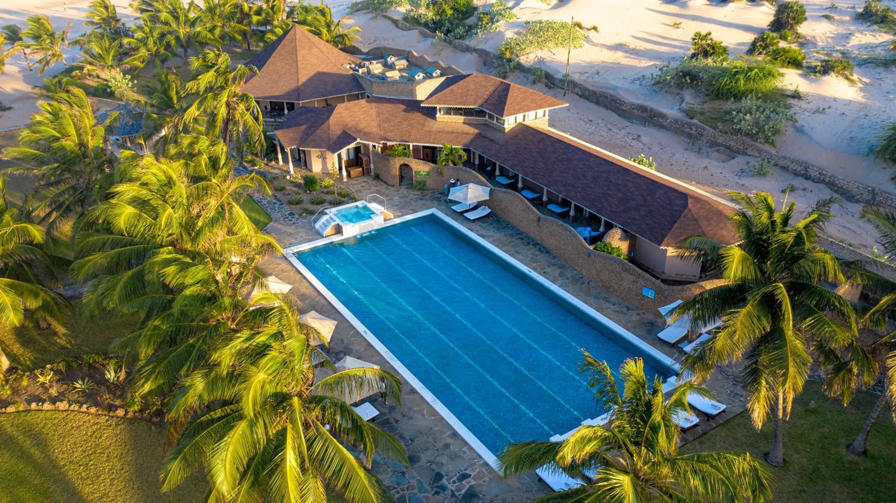 Pool view in Ocean Beach Resort & SPA Pool view in Ocean Beach Resort & SPA