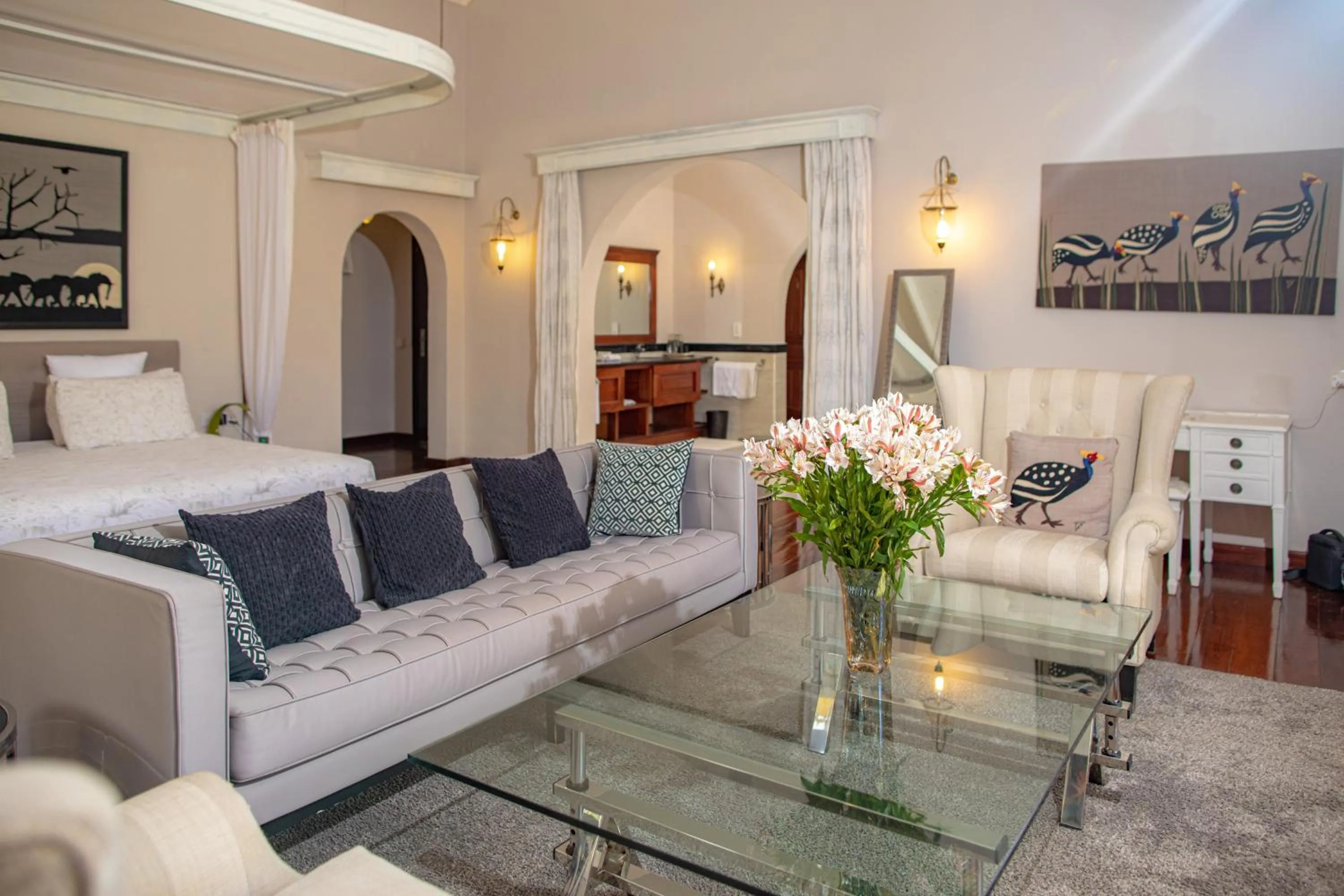 Seating area in Ocean Beach Resort & SPA