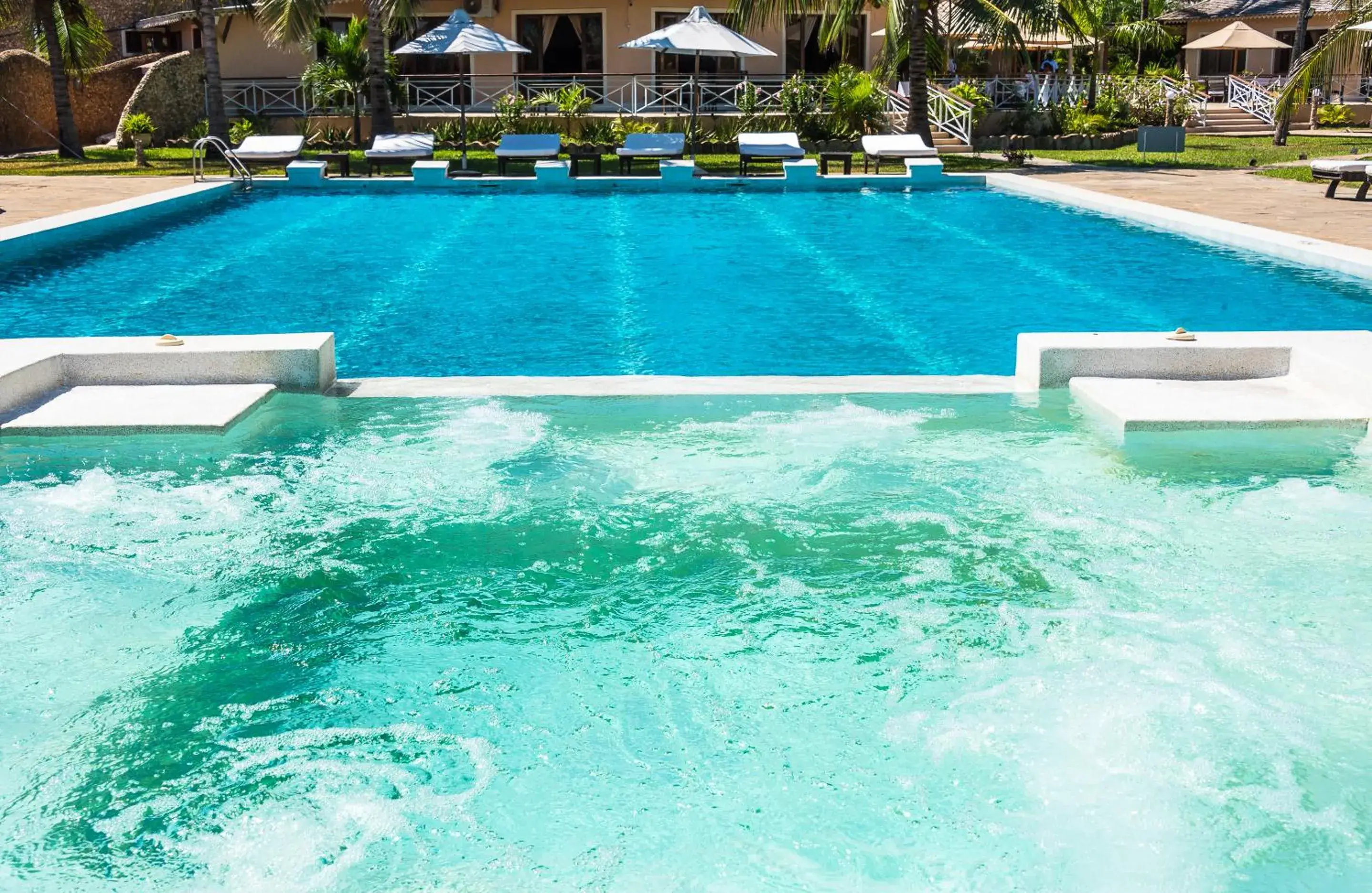 Pool view in Ocean Beach Resort & SPA Pool view in Ocean Beach Resort & SPA