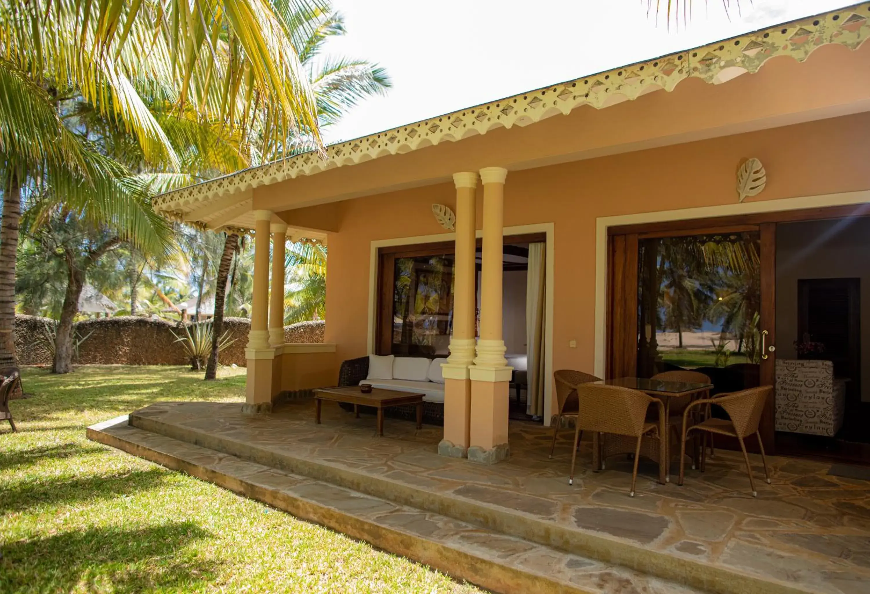 Garden view in Ocean Beach Resort & SPA Garden view in Ocean Beach Resort & SPA