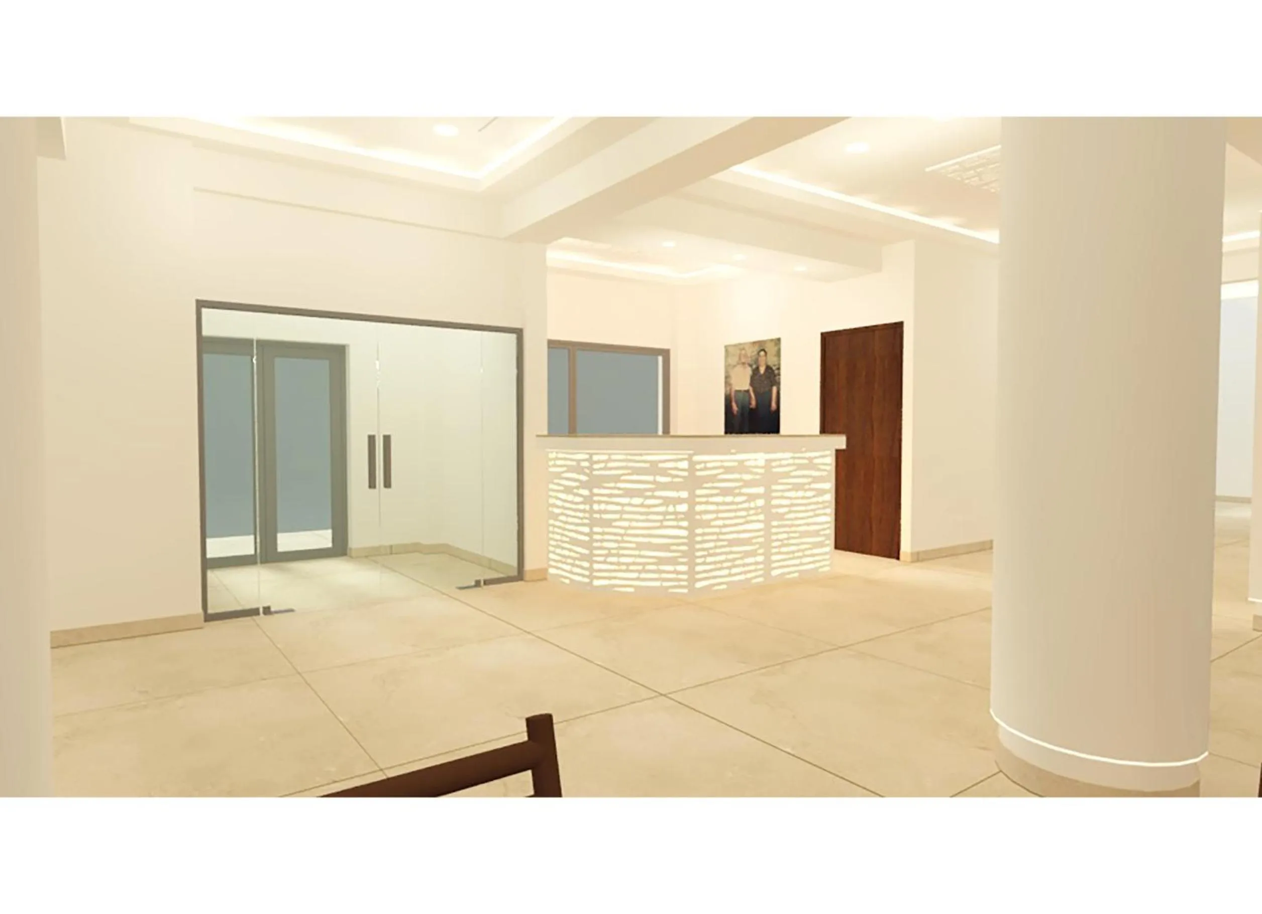 Lobby or reception in Livas Hotel Apartments