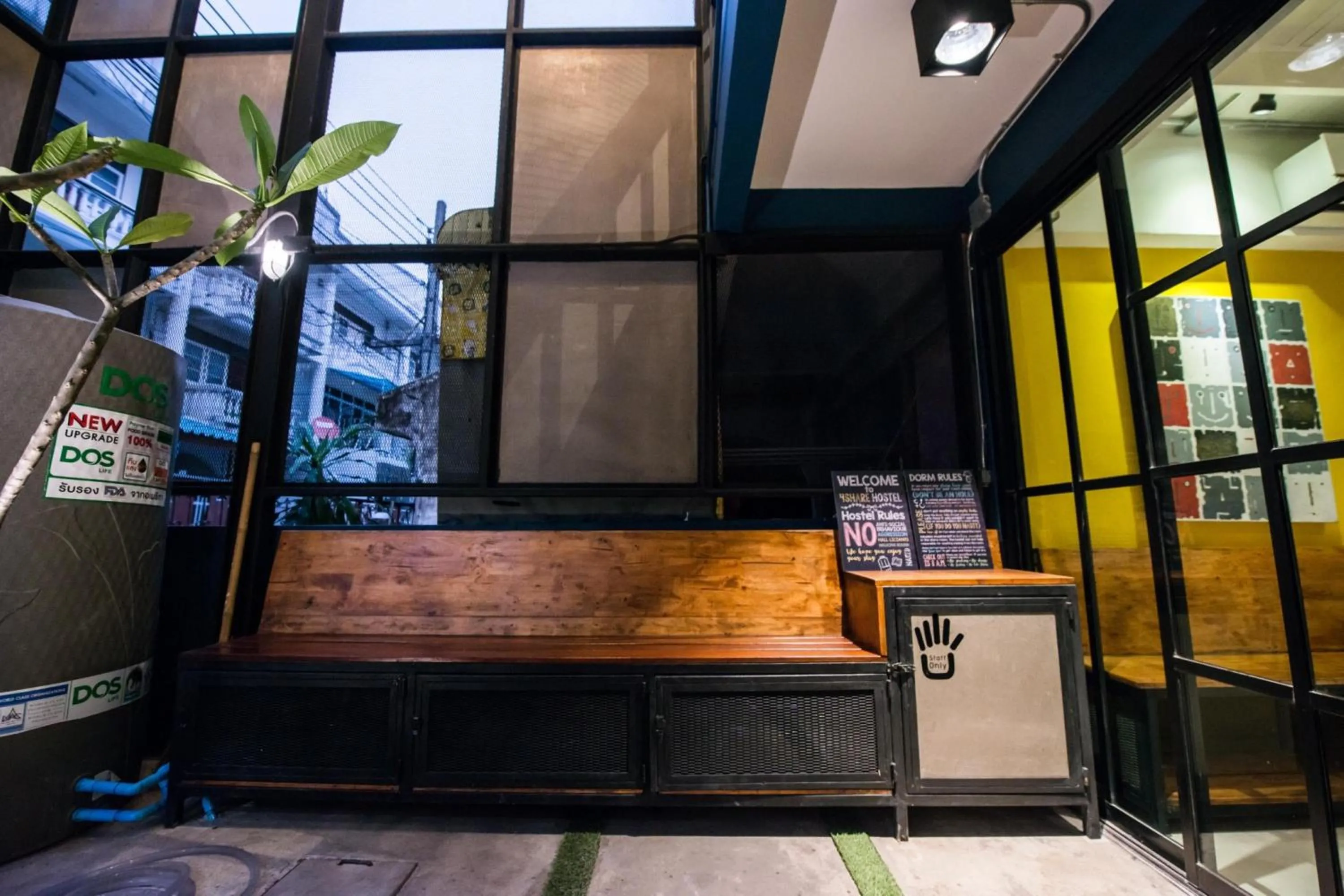Property building in 4SHARE Hostel