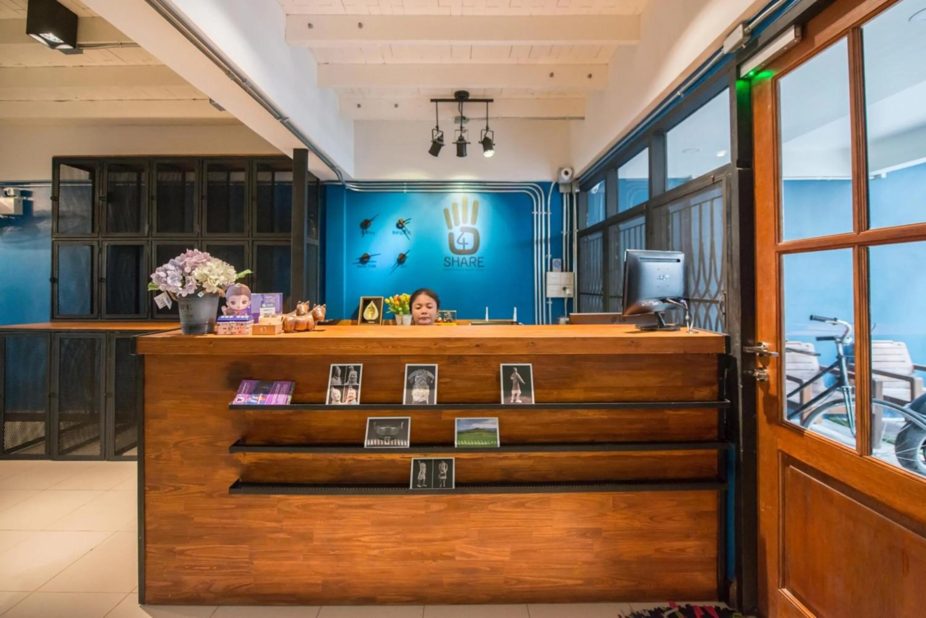 Lobby or reception in 4SHARE Hostel