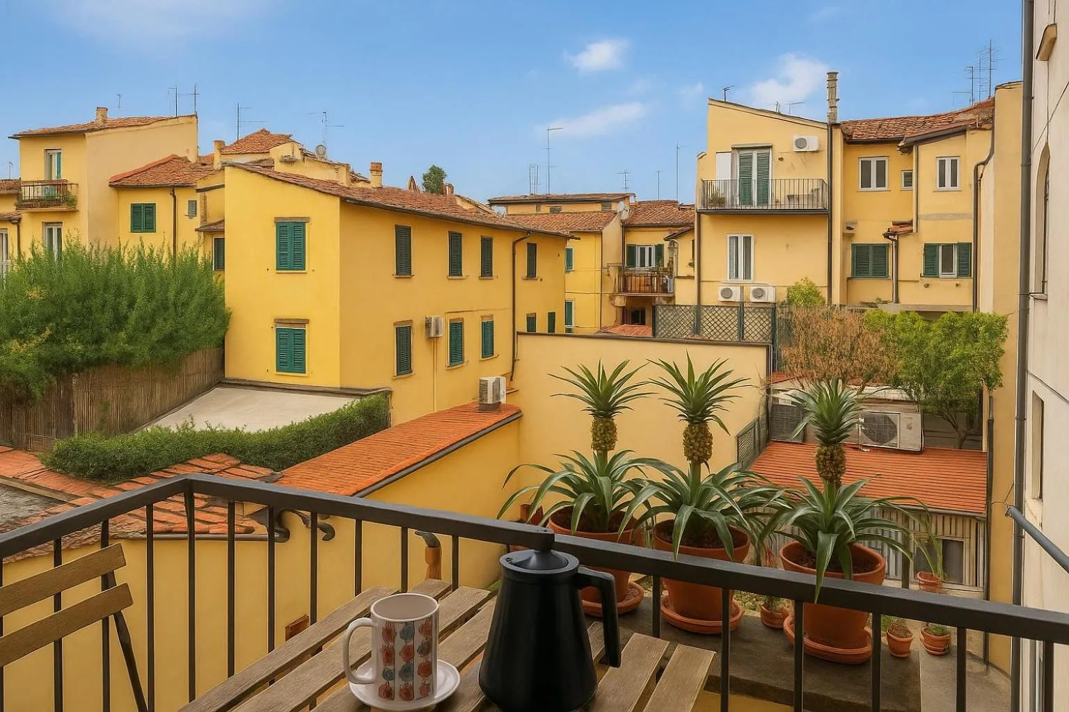 View (from property/room) in BOBOTEL ROOMS City Center