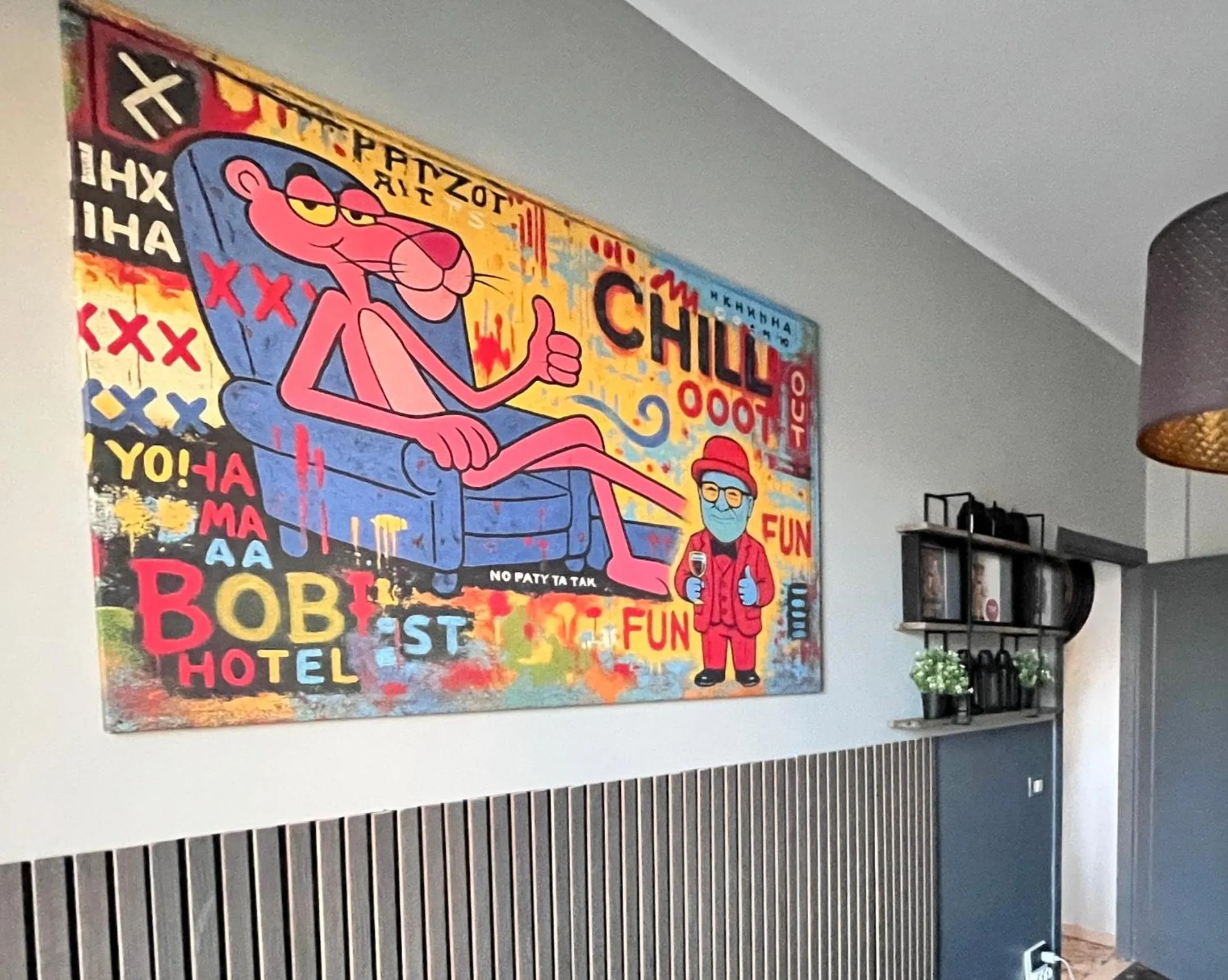 Decorative detail in BOBOTEL ROOMS City Center