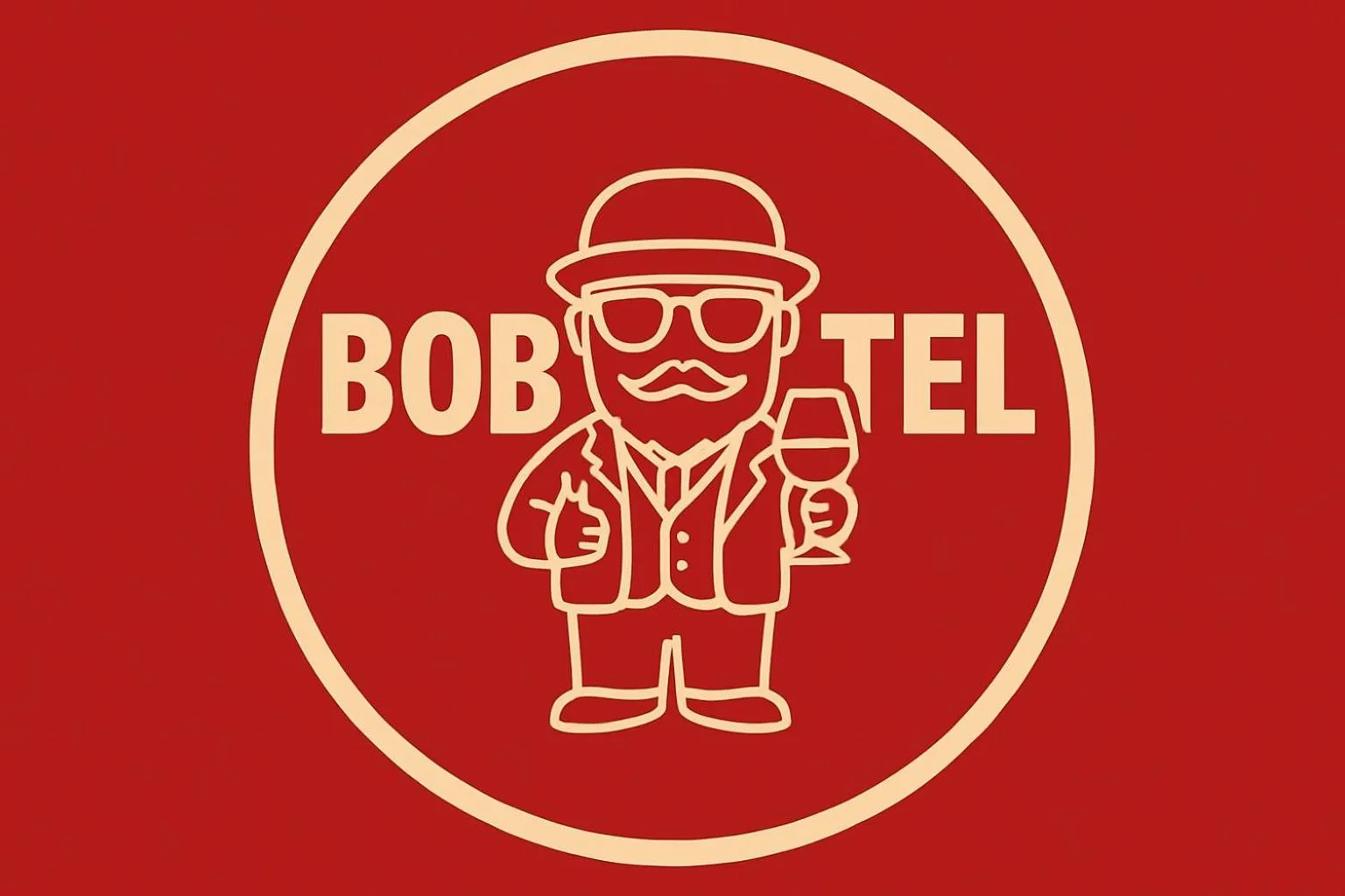 Text overlay in BOBOTEL ROOMS City Center