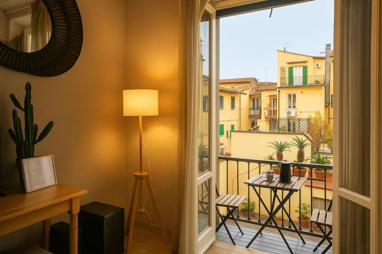 View (from property/room) in BOBOTEL ROOMS City Center