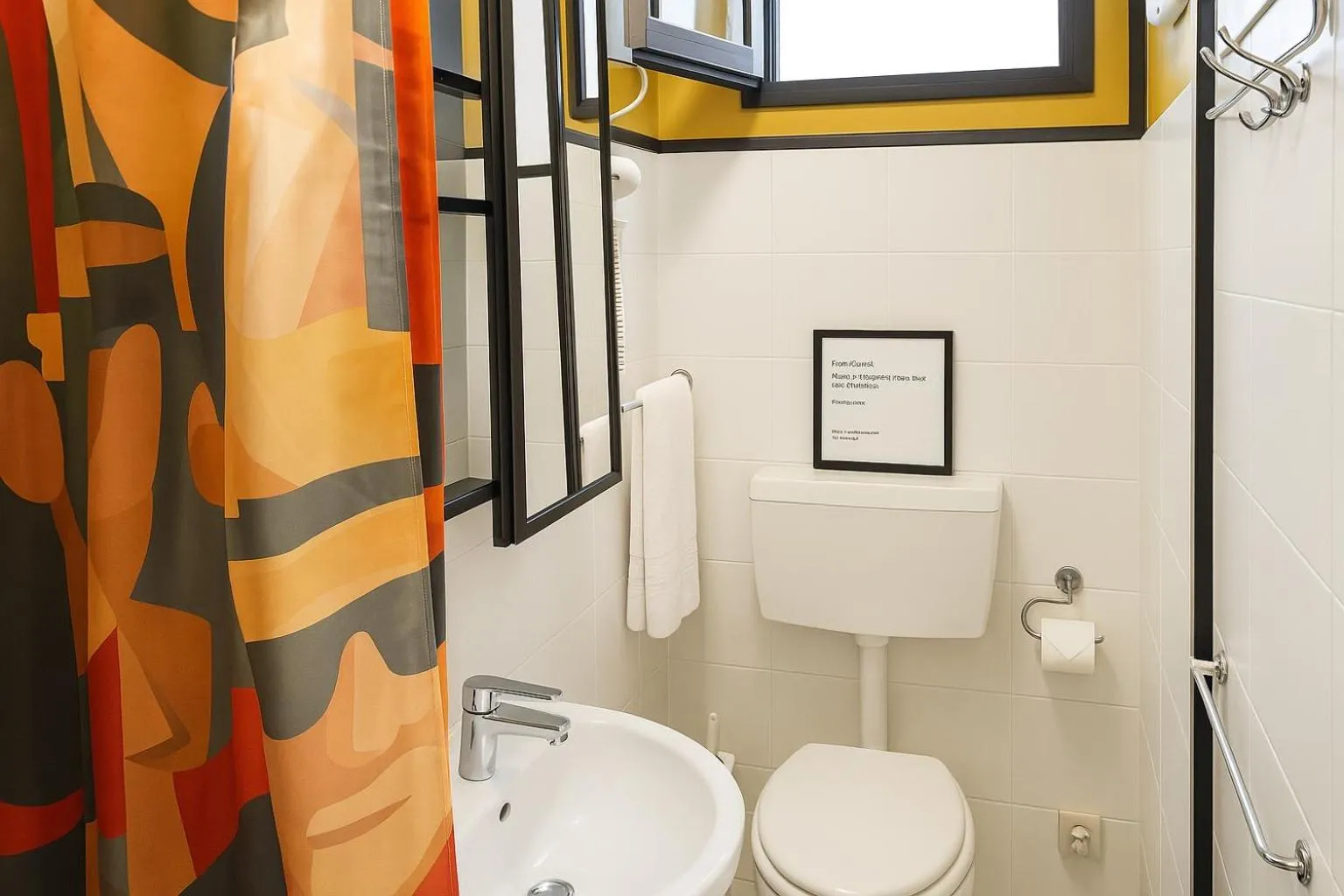 Toilet in BOBOTEL ROOMS City Center