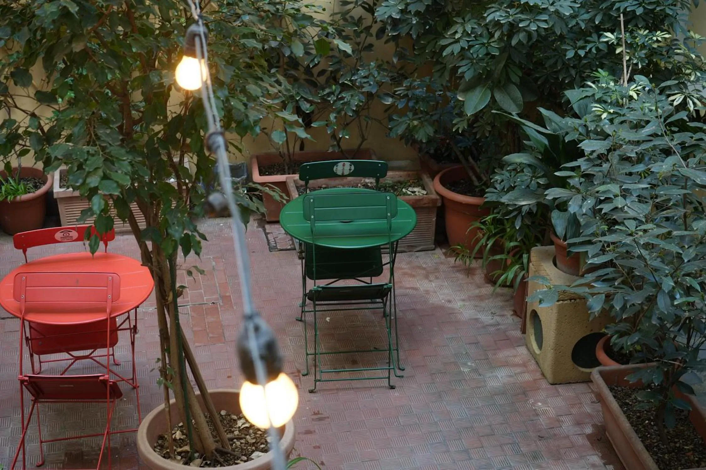 Garden view in BOBOTEL City Center