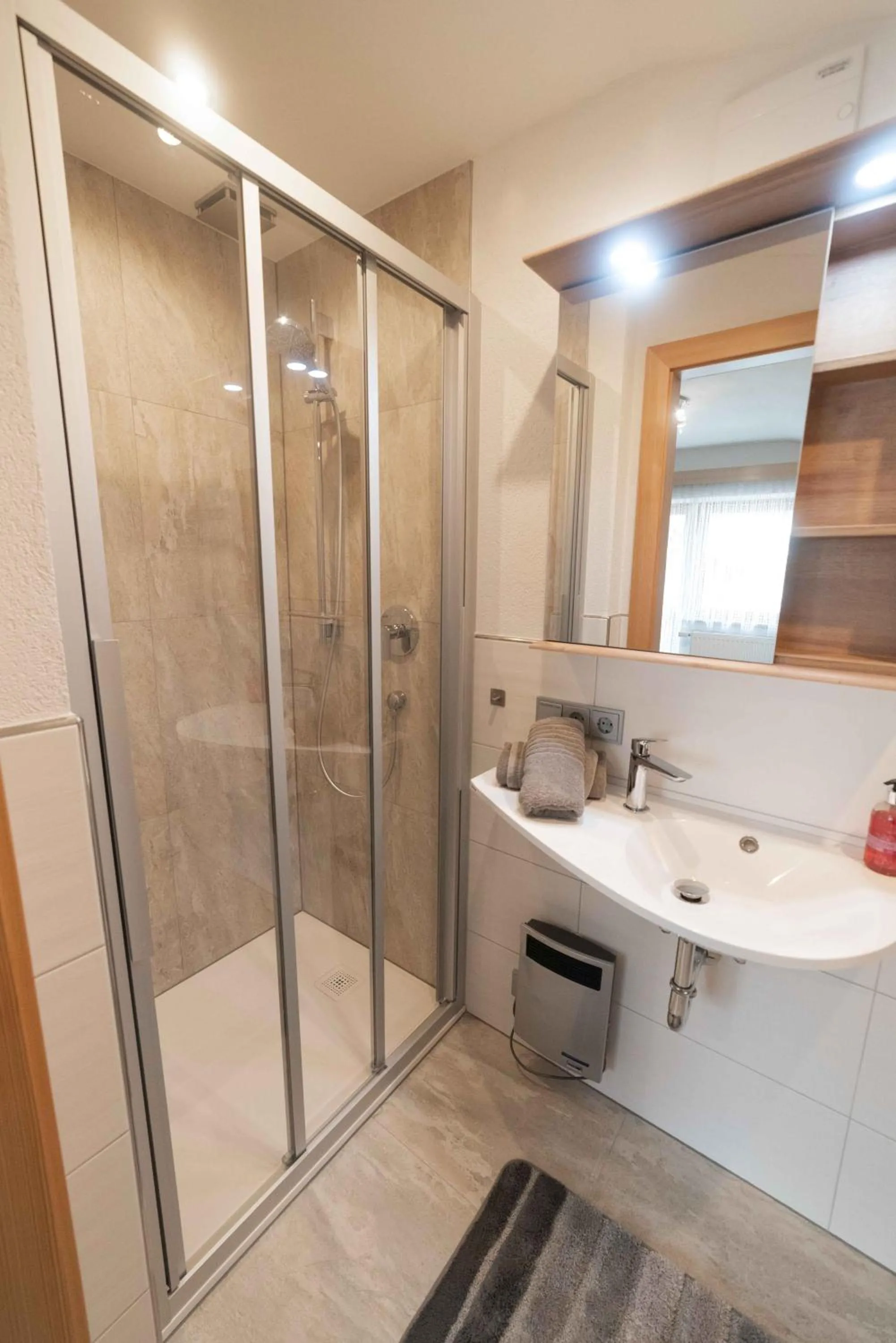 Shower in Haus Wegscheider