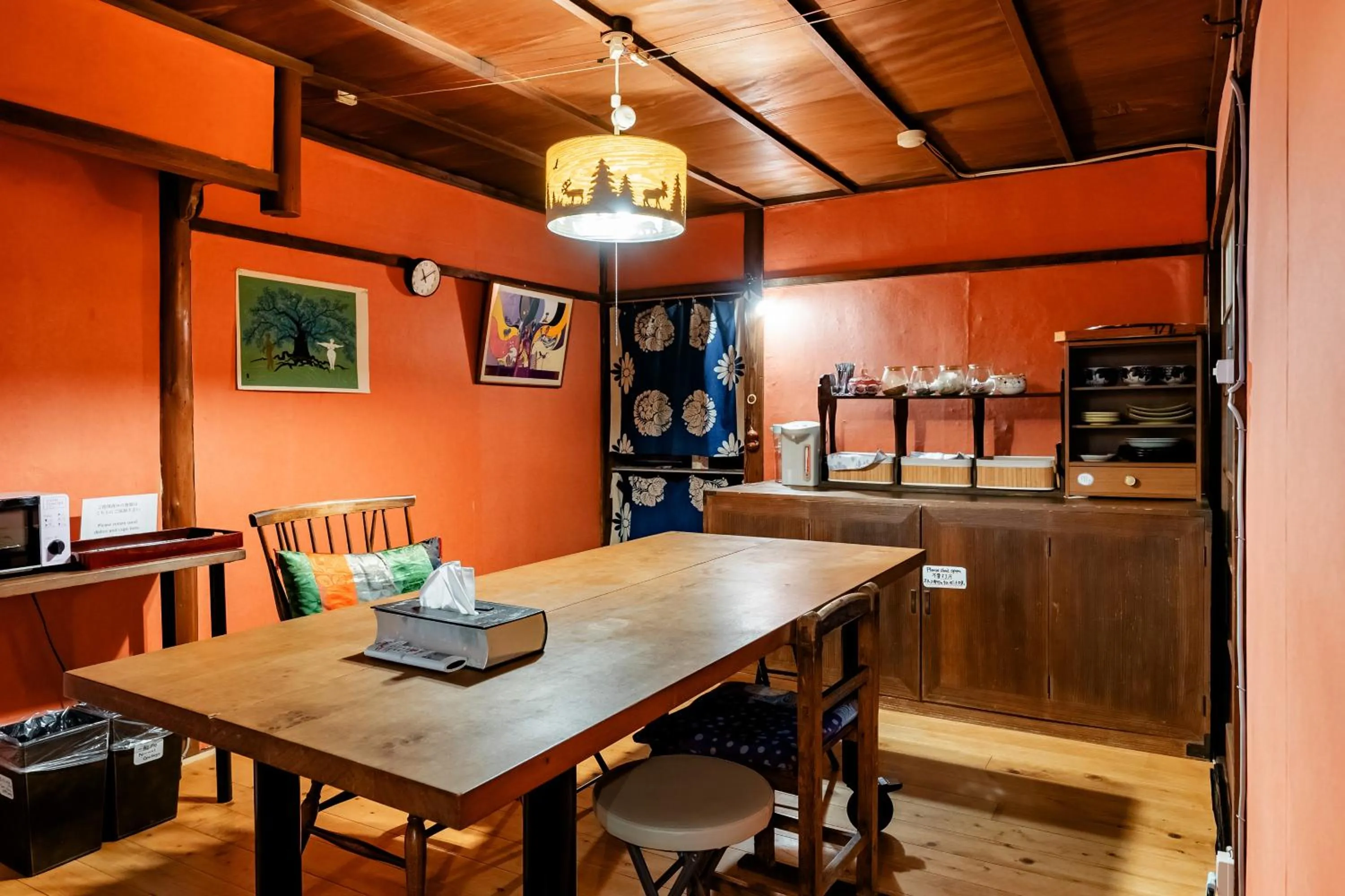 Dining area in Tsukito