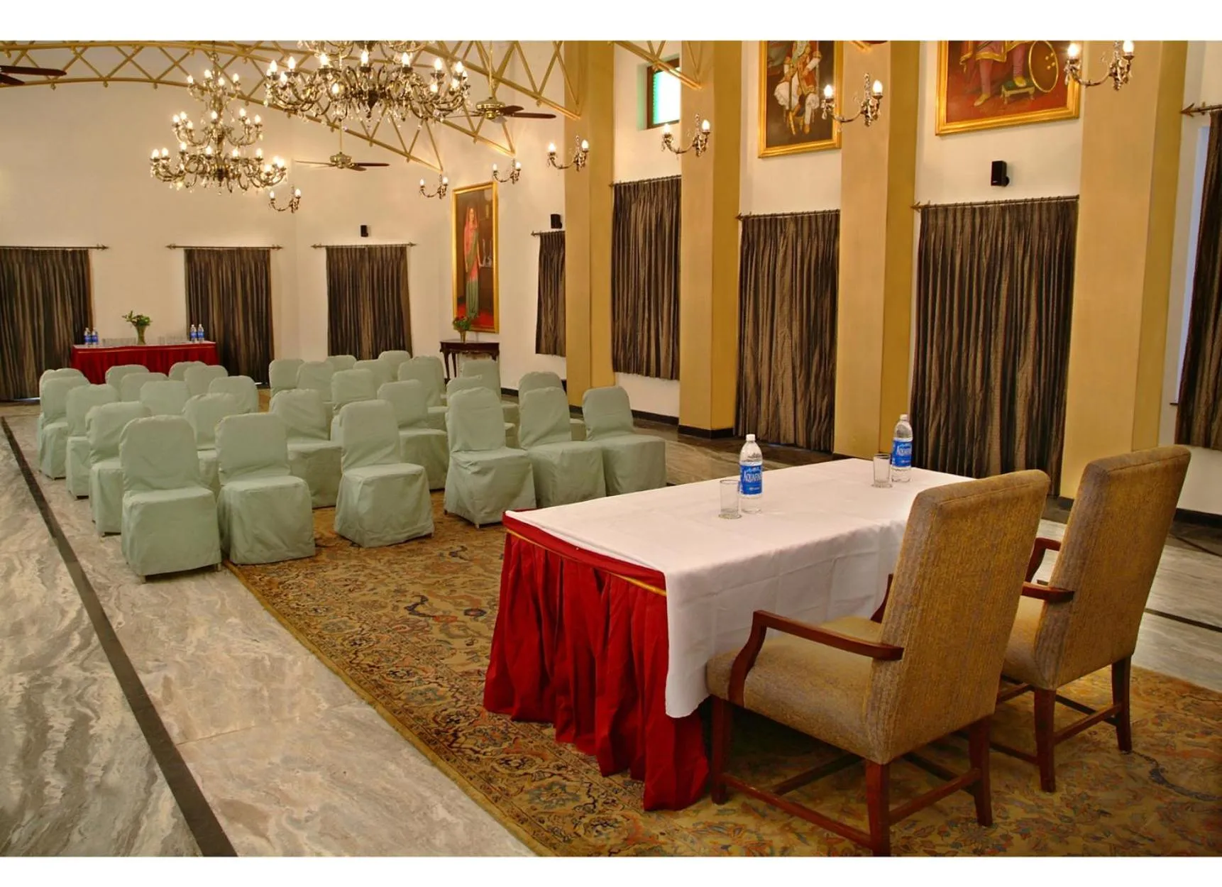 Business facilities in WelcomHeritage Taragarh Palace
