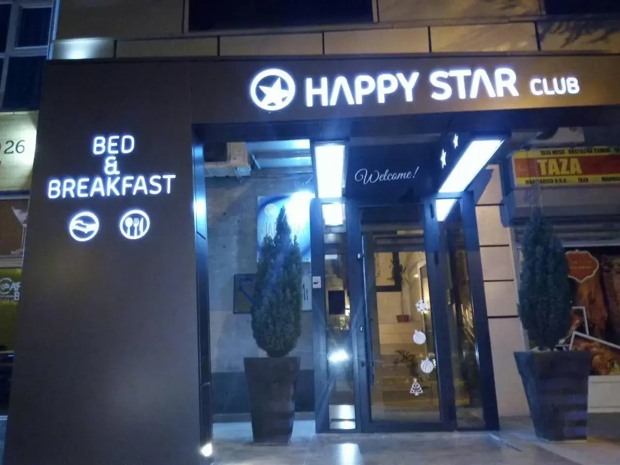 Facade/entrance in Happy Star Club Facade/entrance in Happy Star Club