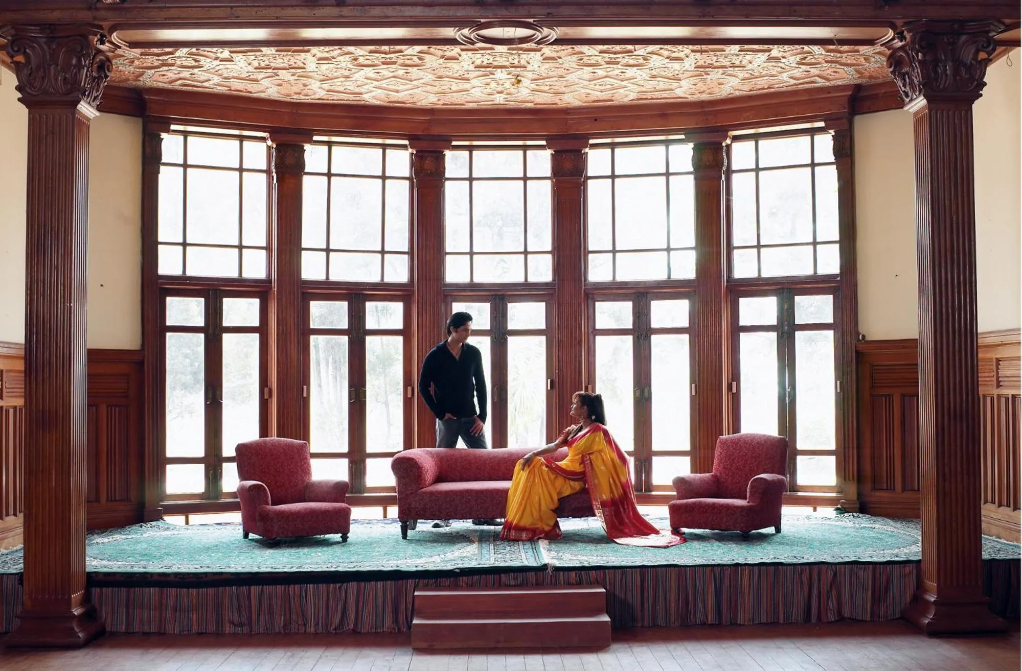 Seating area in WelcomHeritage Fernhills Royal Palace