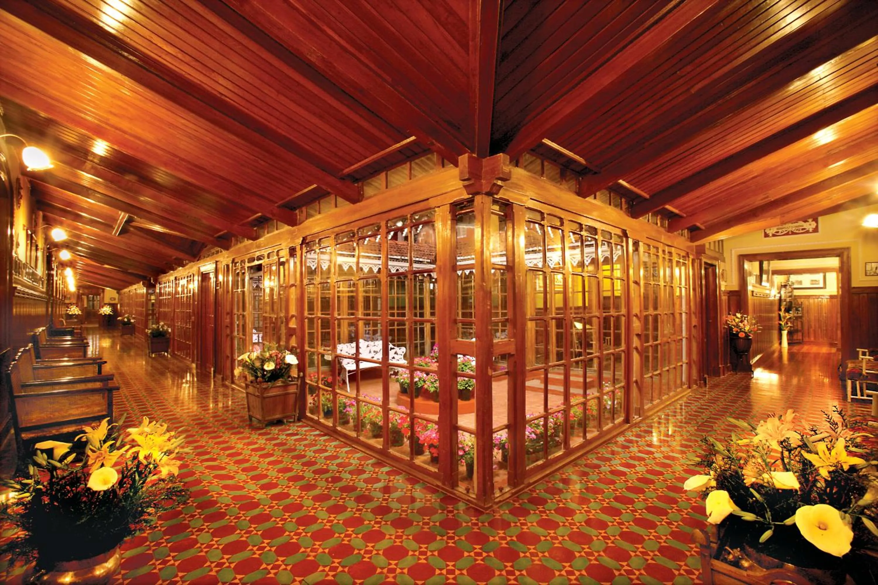 Lobby or reception in WelcomHeritage Fernhills Royal Palace