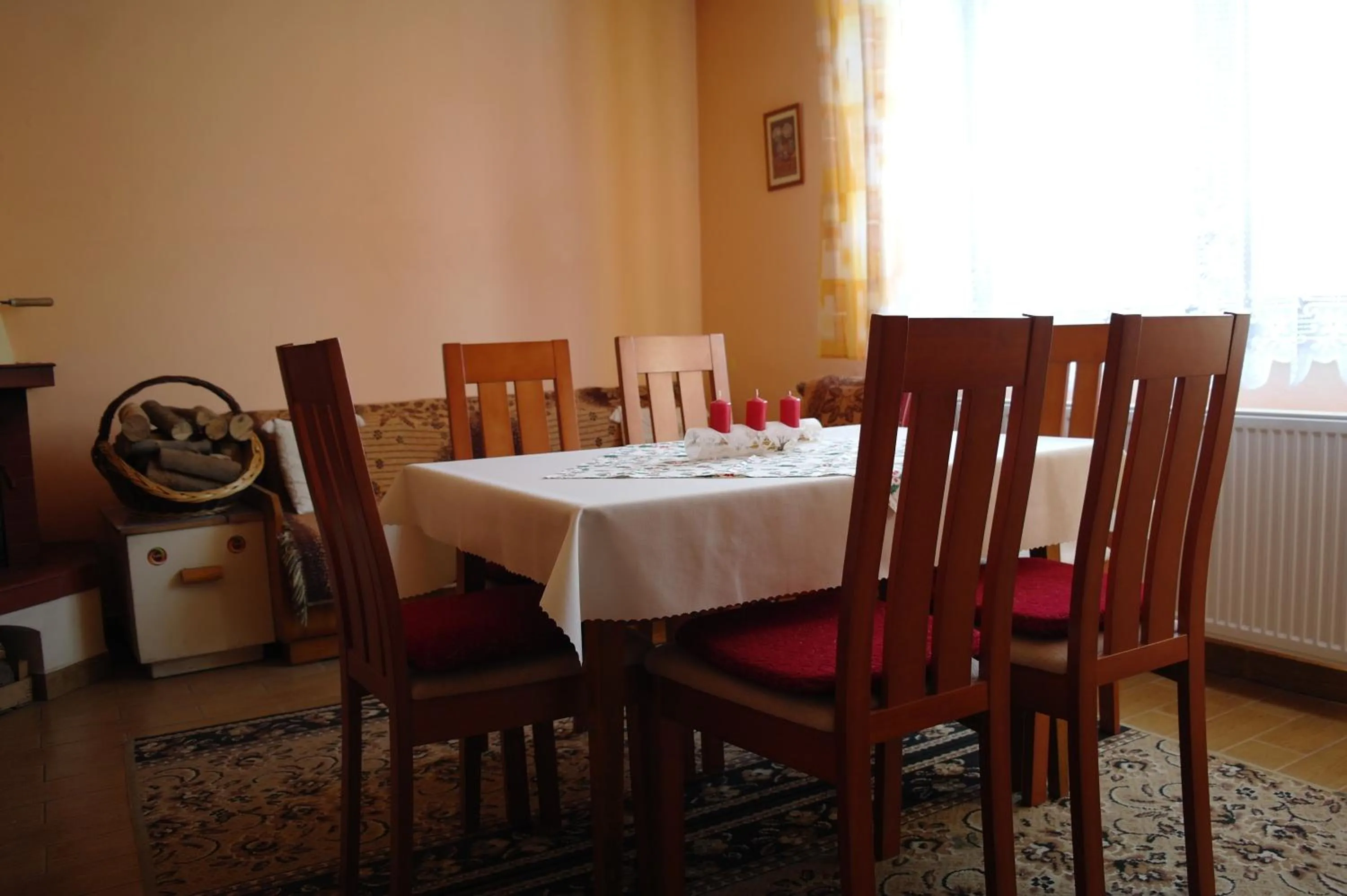 Communal kitchen in Penzion Jaraba