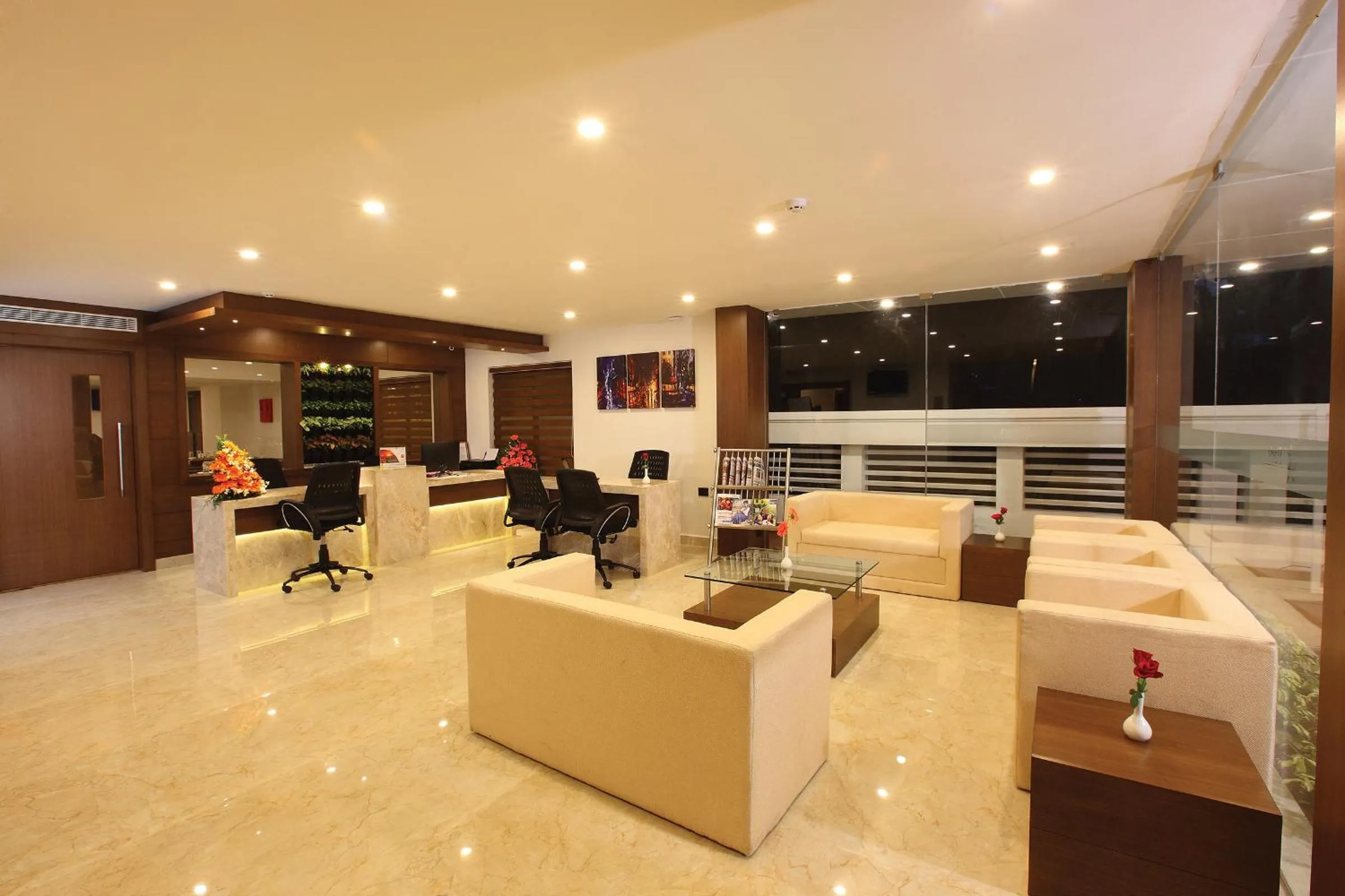Lobby or reception in Hotel Park Residency Kozhencherry