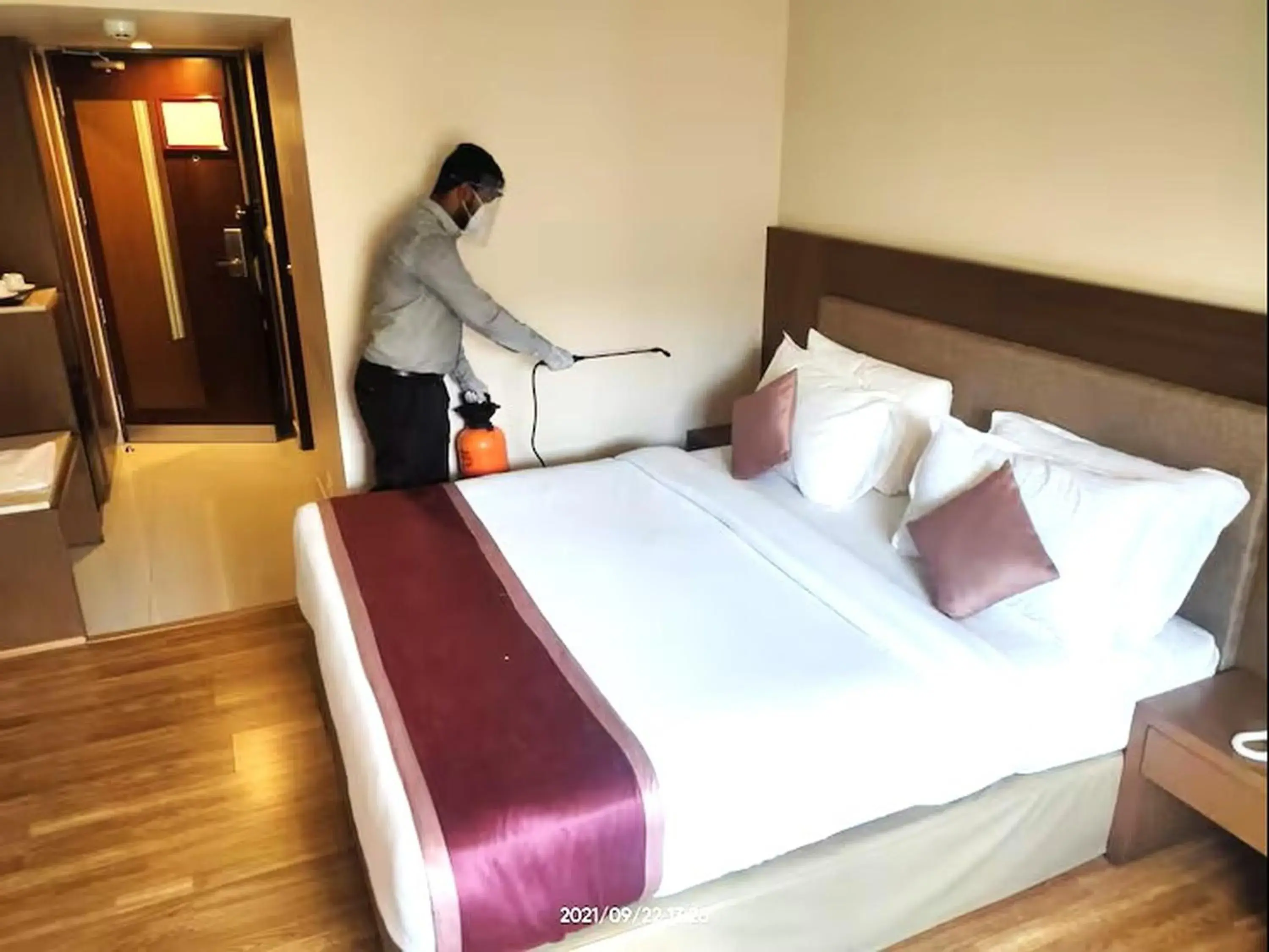 Bedroom, Bed in Hotel Park Residency Kozhencherry Bedroom, Bed in Hotel Park Residency Kozhencherry