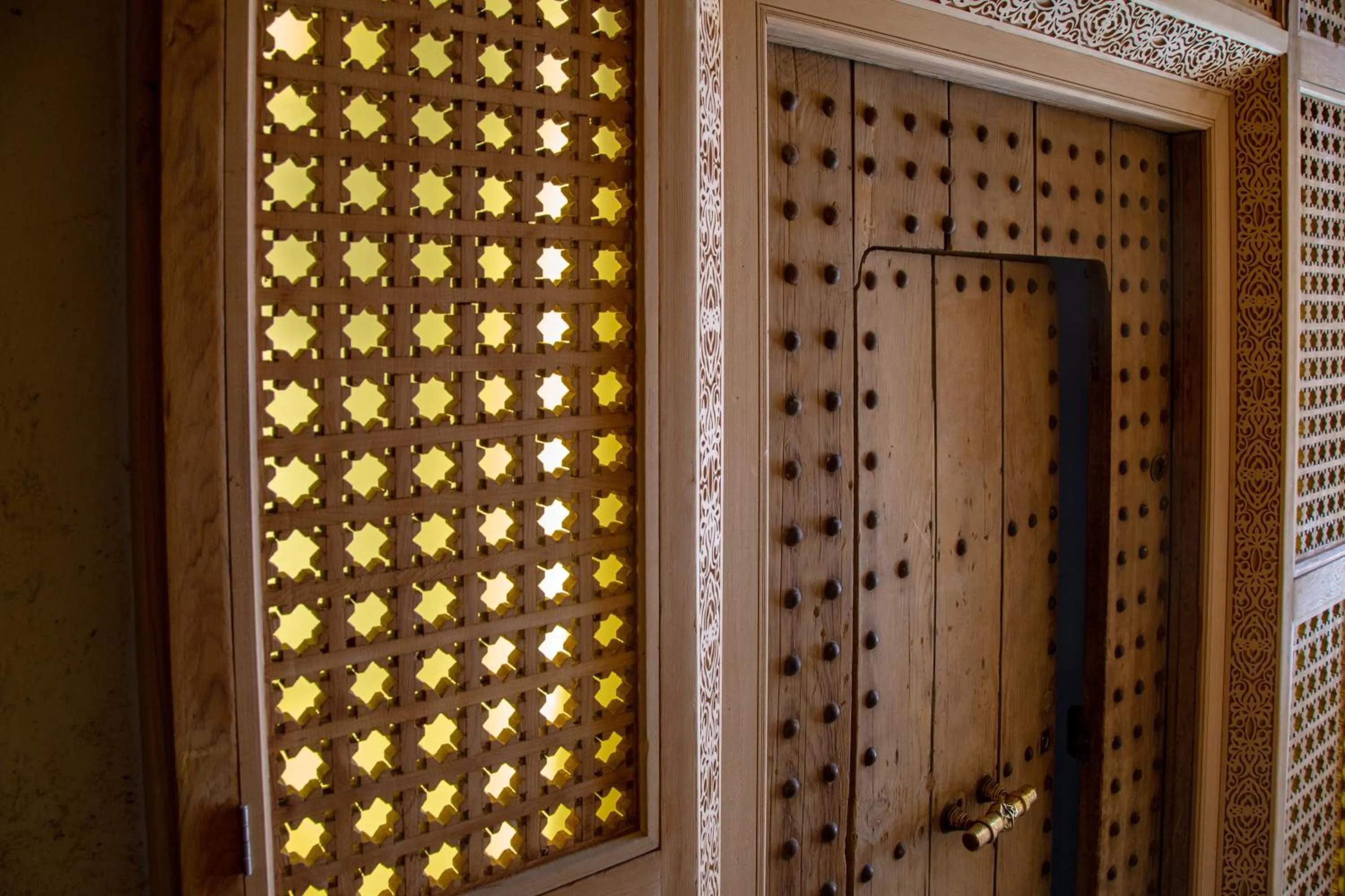 Facade/entrance in La Maison Maure