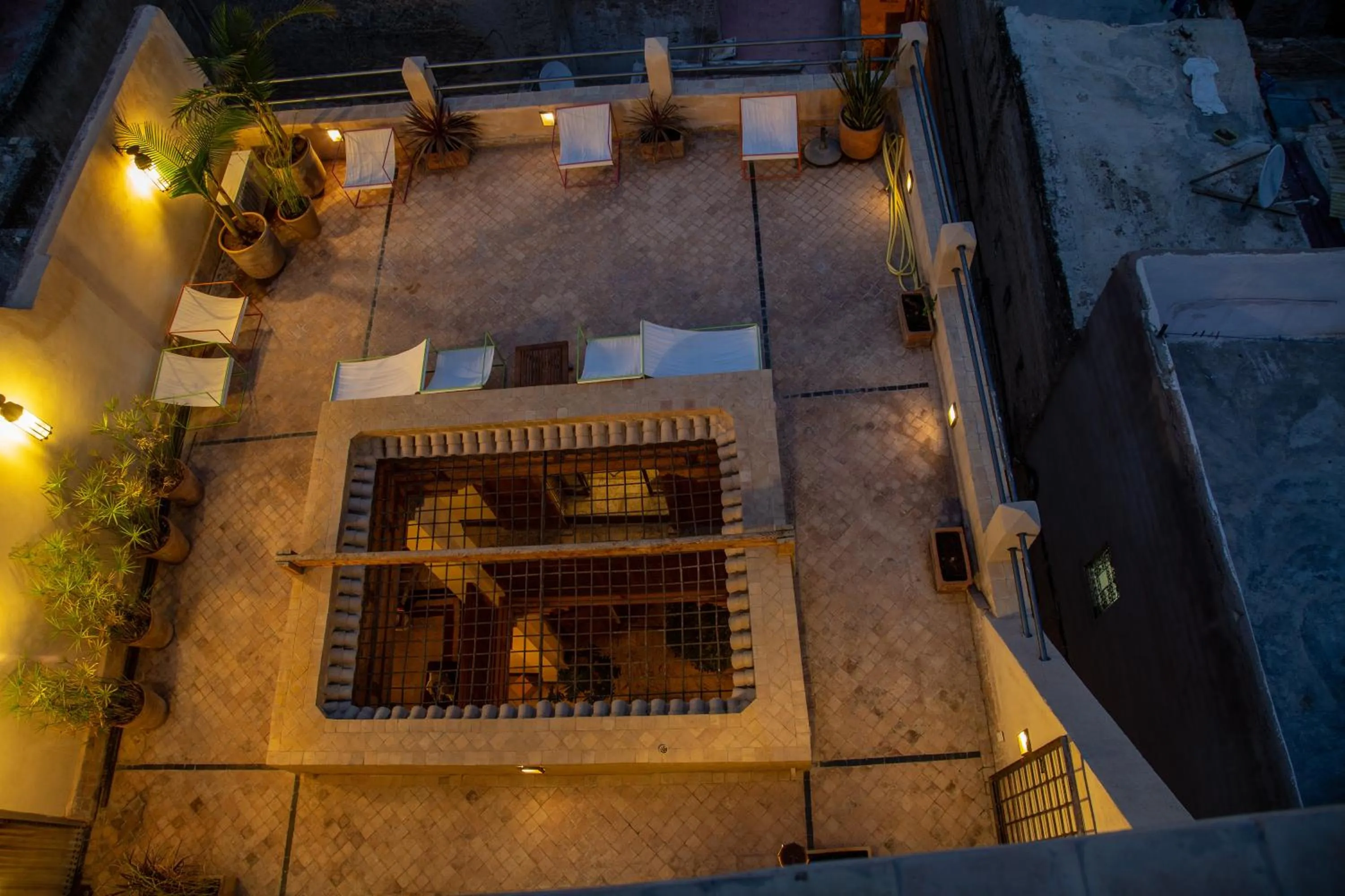 Patio in La Maison Maure