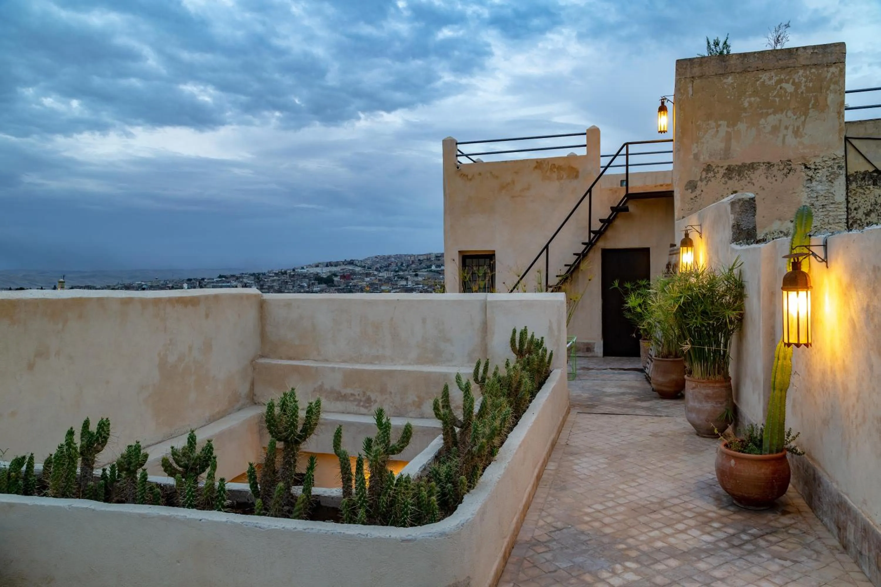 Patio in La Maison Maure