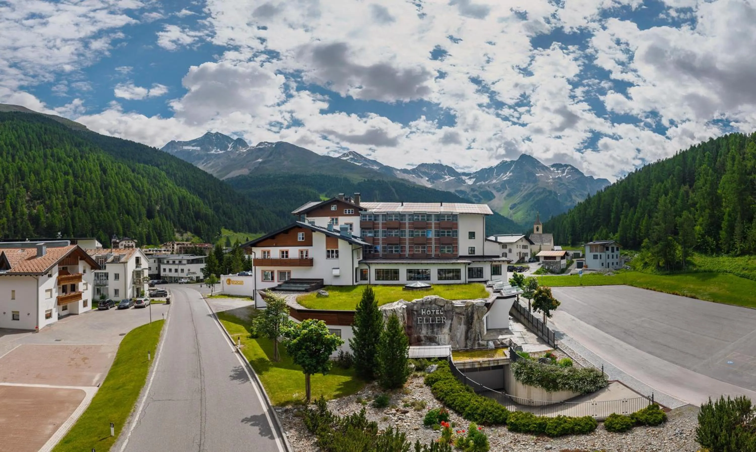 Property building in Hotel Eller