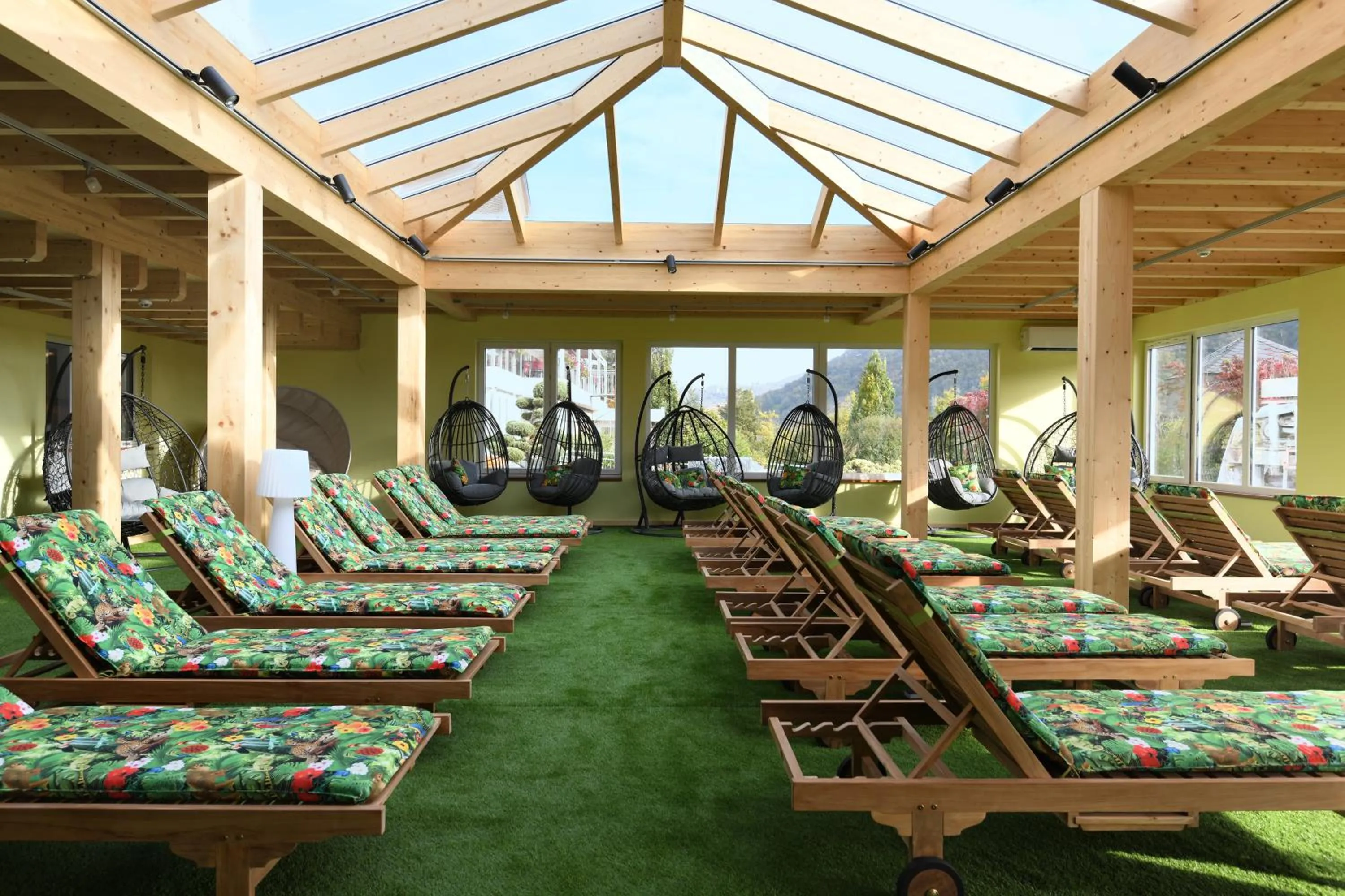 Sauna in Moselstern Parkhotel Krähennest