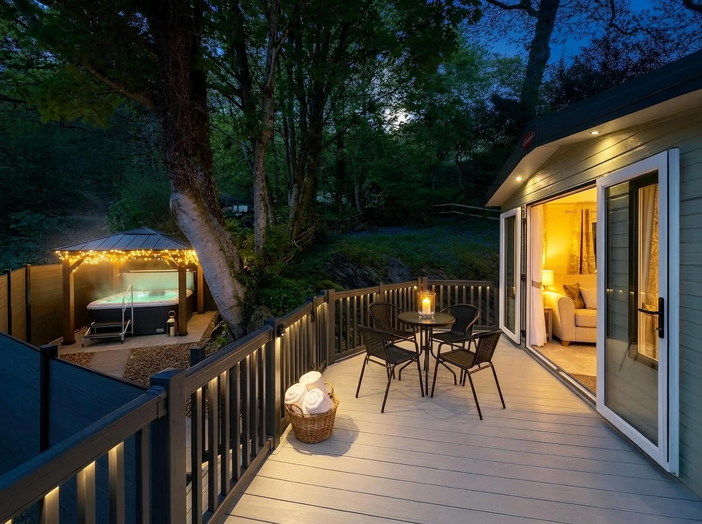 Property building in Aberdunant Hall Holiday Park