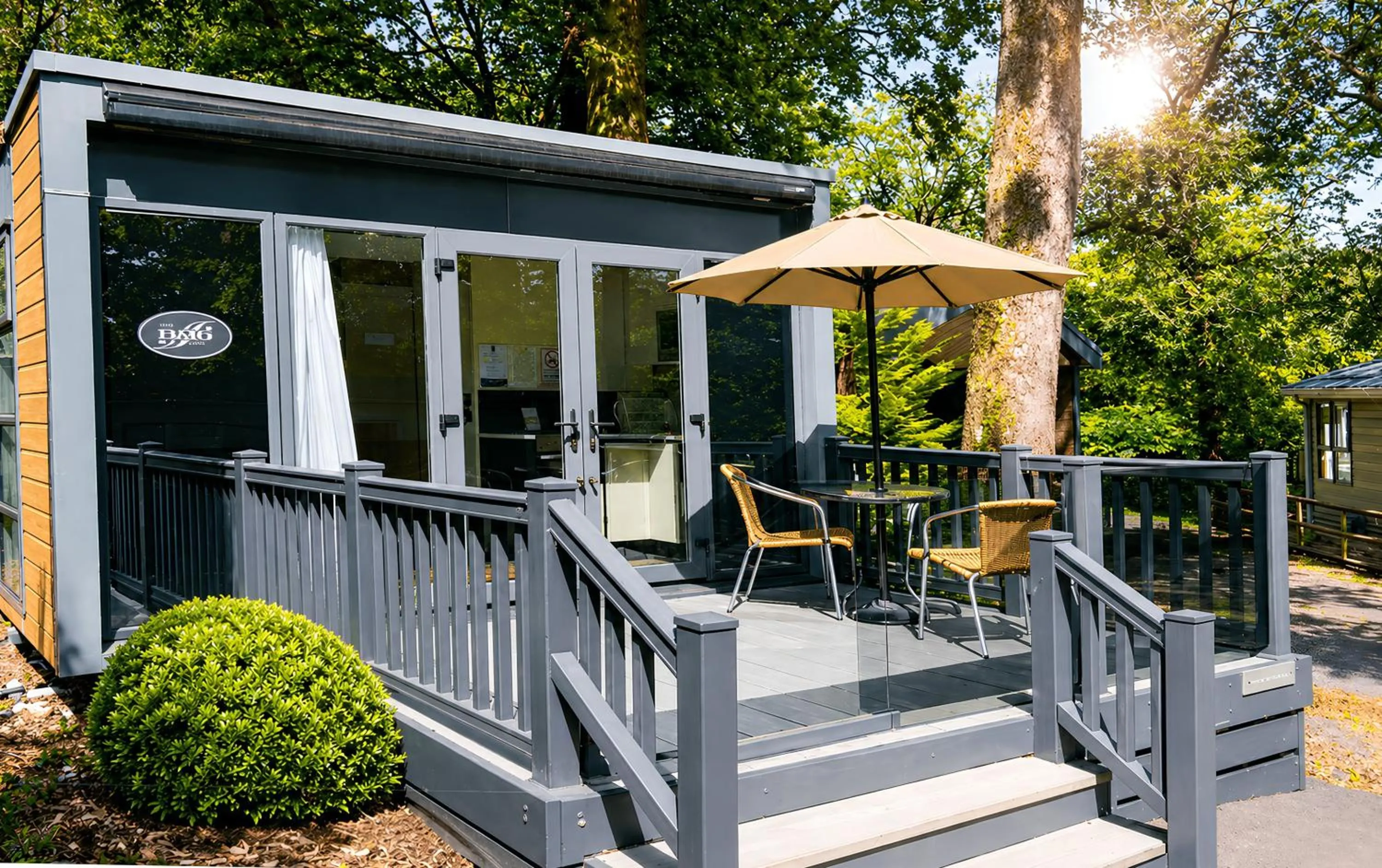 Property building in Aberdunant Hall Holiday Park