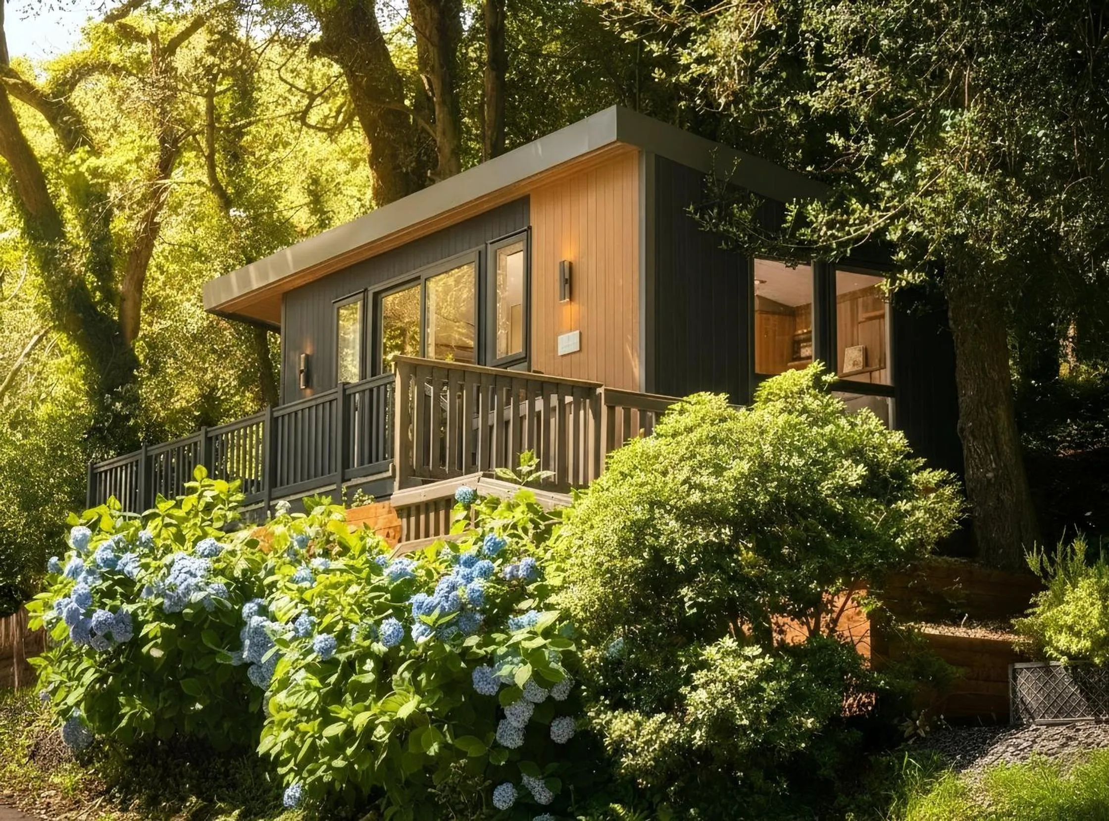 Property building in Aberdunant Hall Holiday Park
