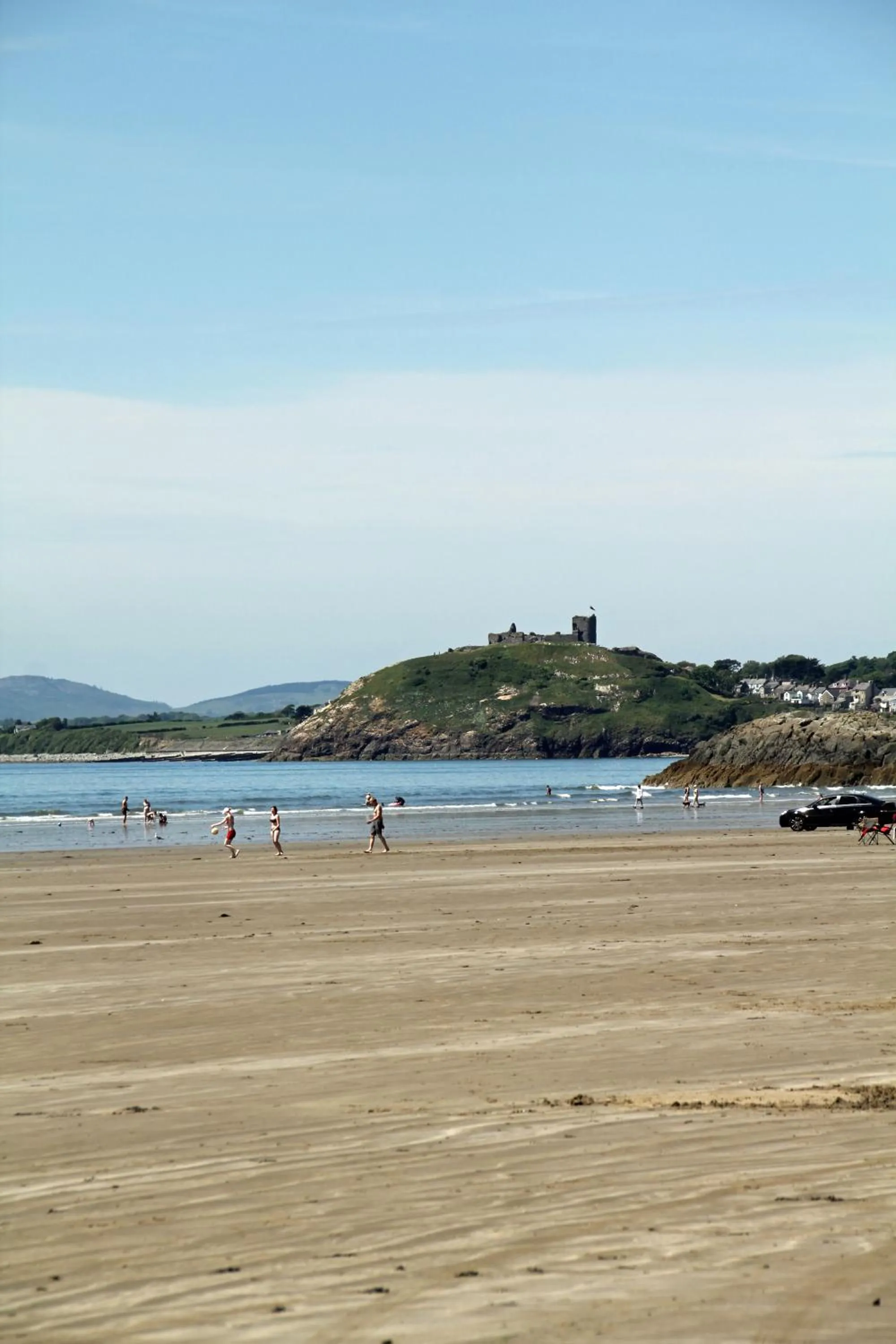 Beach in Aberdunant Hall Holiday Park