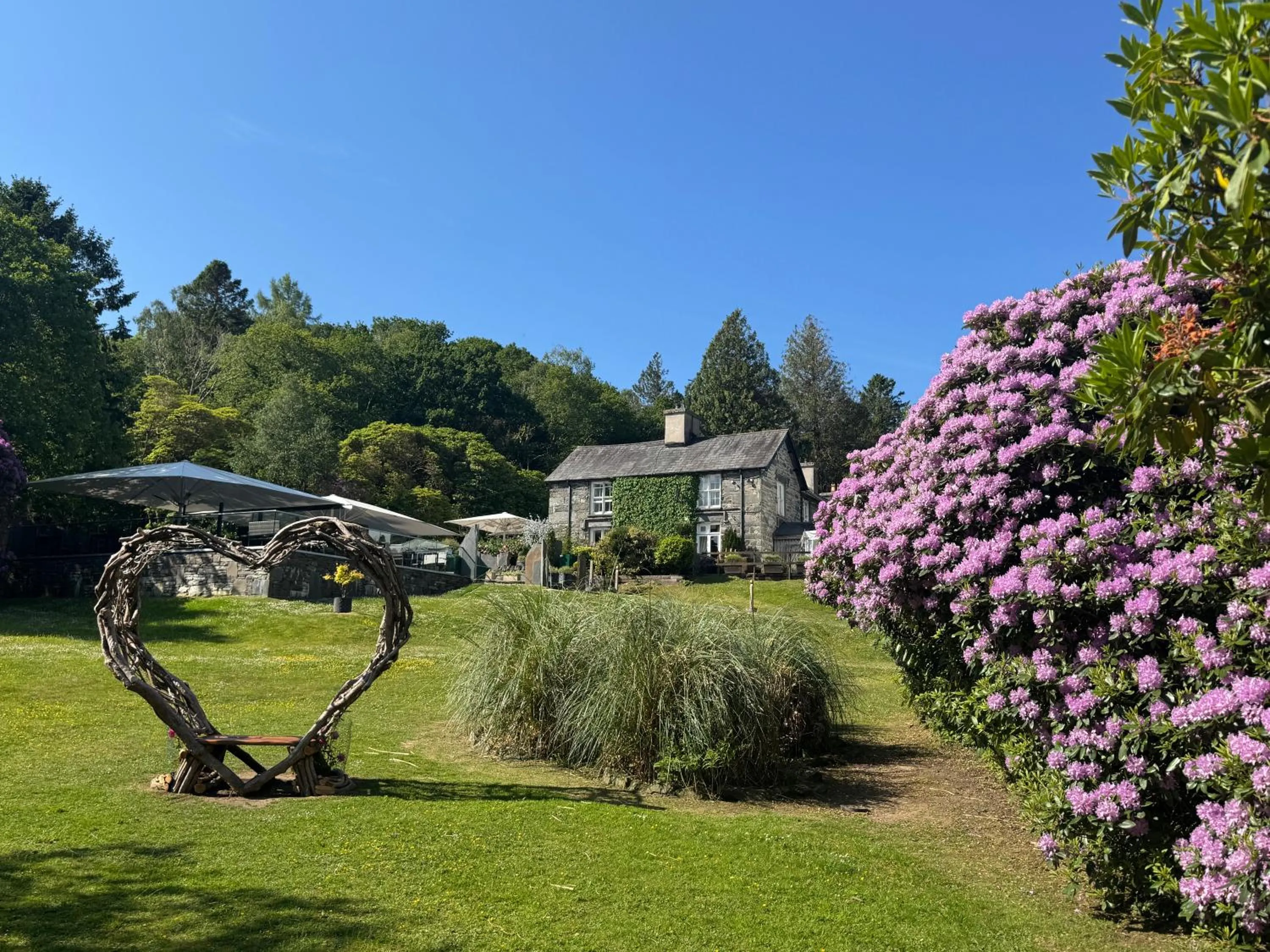 Landmark view in Aberdunant Hall Holiday Park