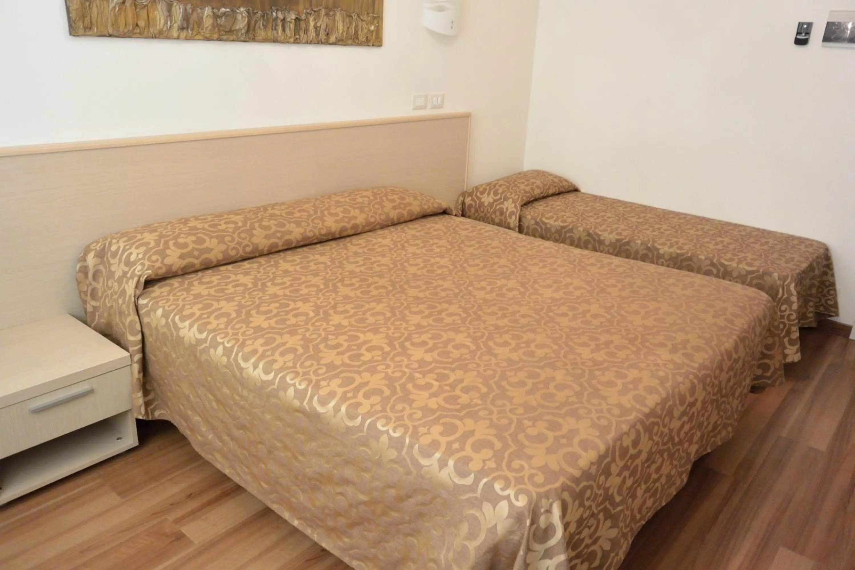 Bed in Hotel Castiglione